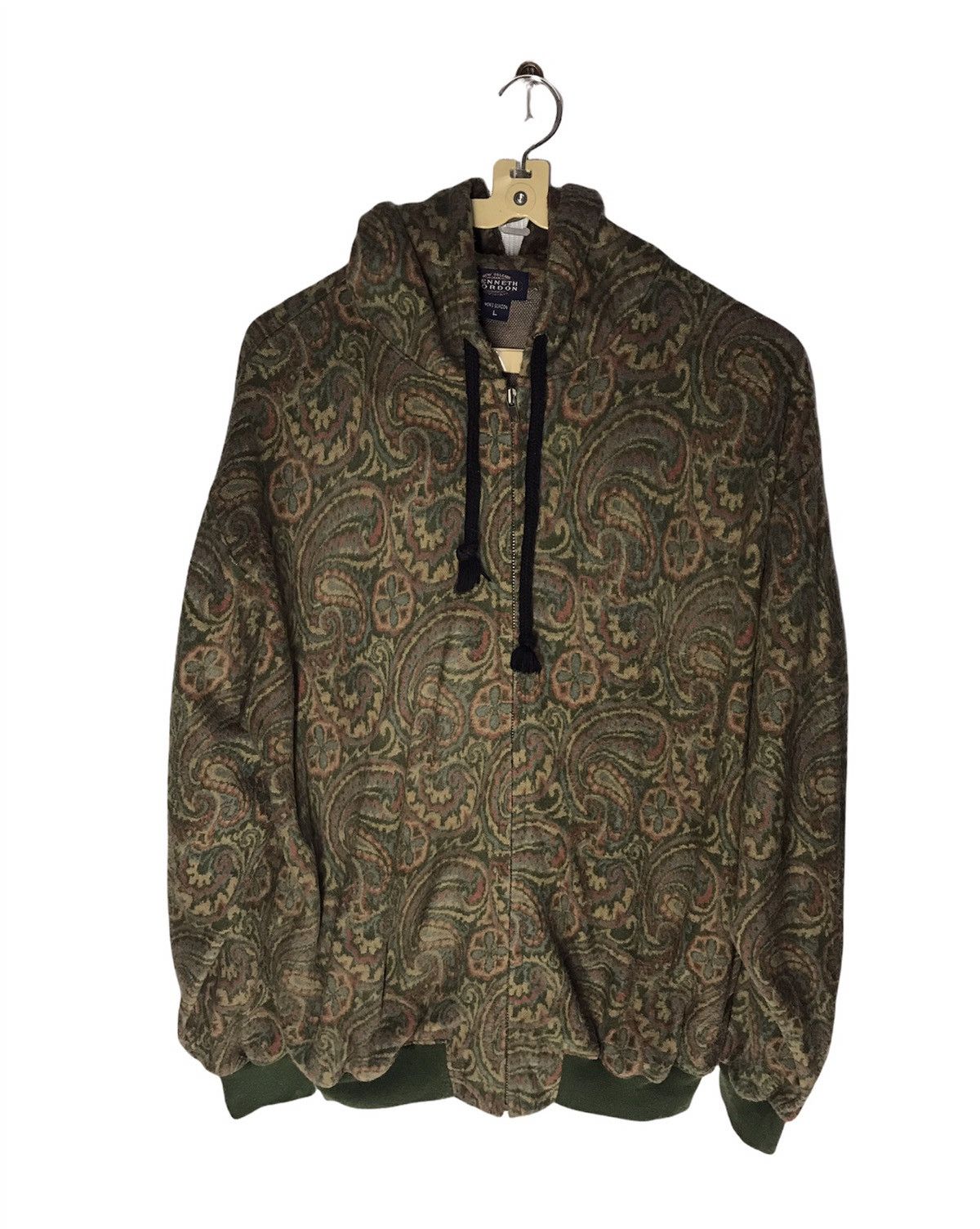 Japanese Brand × Vintage Zipper hoodie by Kenneth gordon Size US M / EU 48-50 / 2 - 1 Thumbnail
