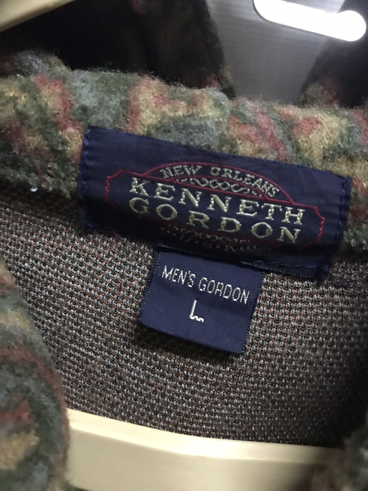 Japanese Brand × Vintage Zipper hoodie by Kenneth gordon Size US M / EU 48-50 / 2 - 3 Thumbnail