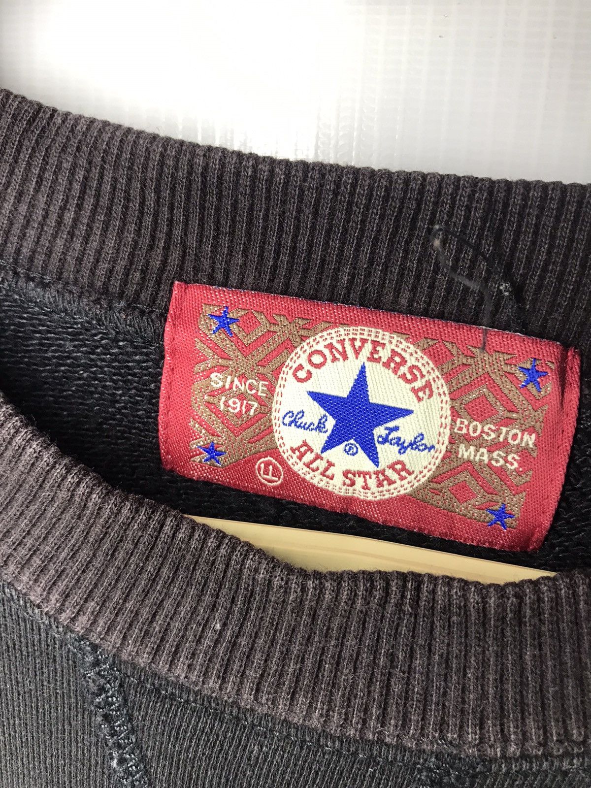 Converse × Vintage Vintage converse spellout distressed sweatshirt Size US XL / EU 56 / 4 - 3 Thumbnail