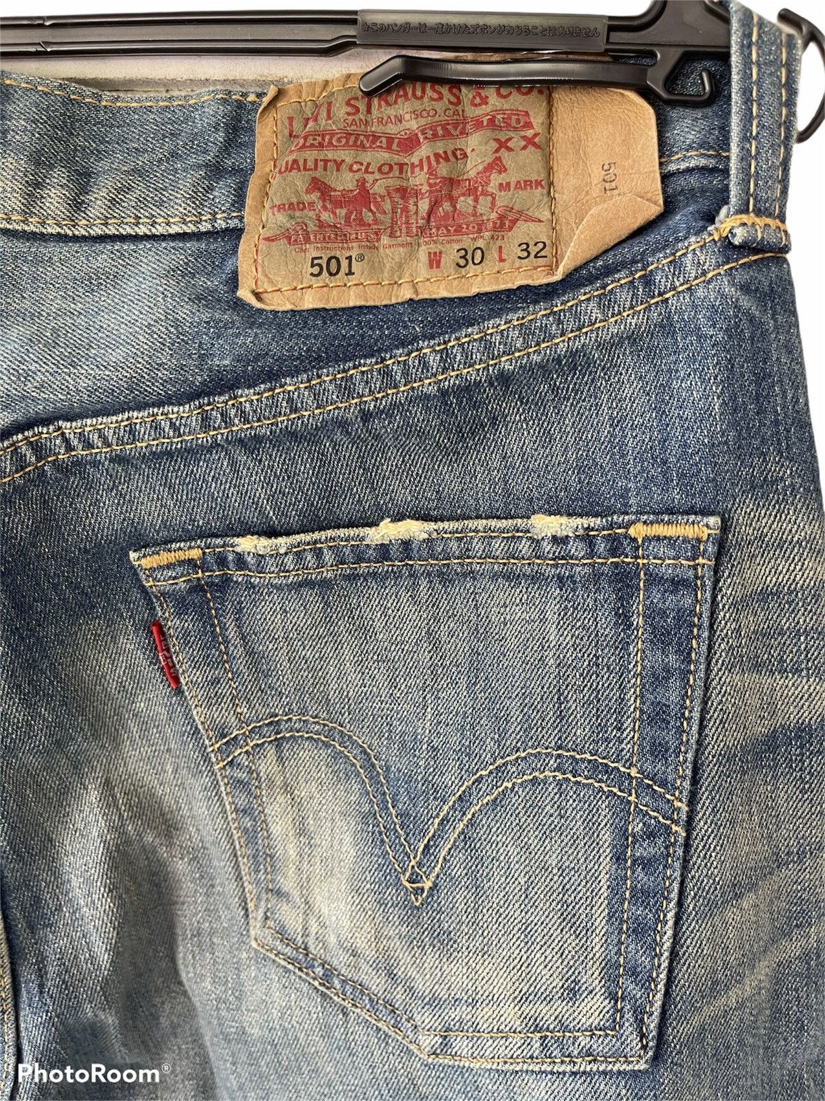 Levi's LEVI'S 501xx LIGHT BLUE SIZE 30 JEANS Size US 30 / EU 46 - 5 Thumbnail