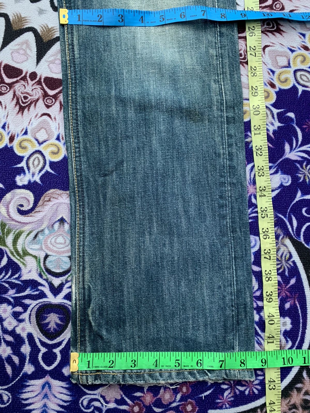 Lee Lee Riders Distressed Denim Size US 34 / EU 50 - 18 Thumbnail