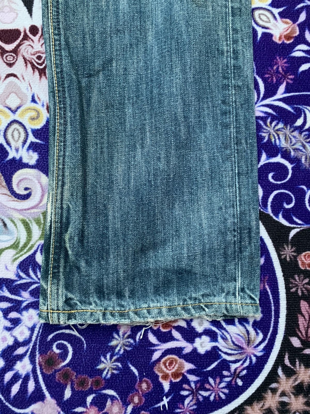 Lee Lee Riders Distressed Denim Size US 34 / EU 50 - 2 Thumbnail