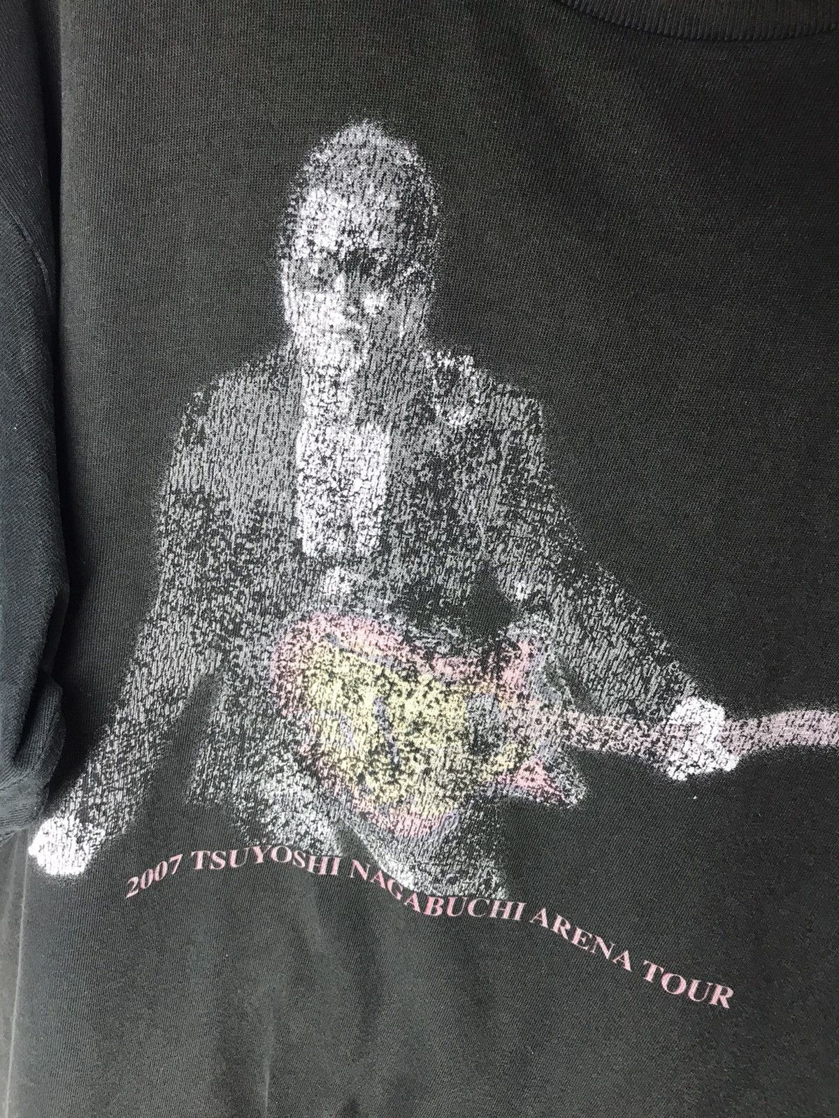 Band Tees × Vintage 2007 tsuyoshi nagabuchi arena tour distressed tee Size US L / EU 52-54 / 3 - 3 Thumbnail