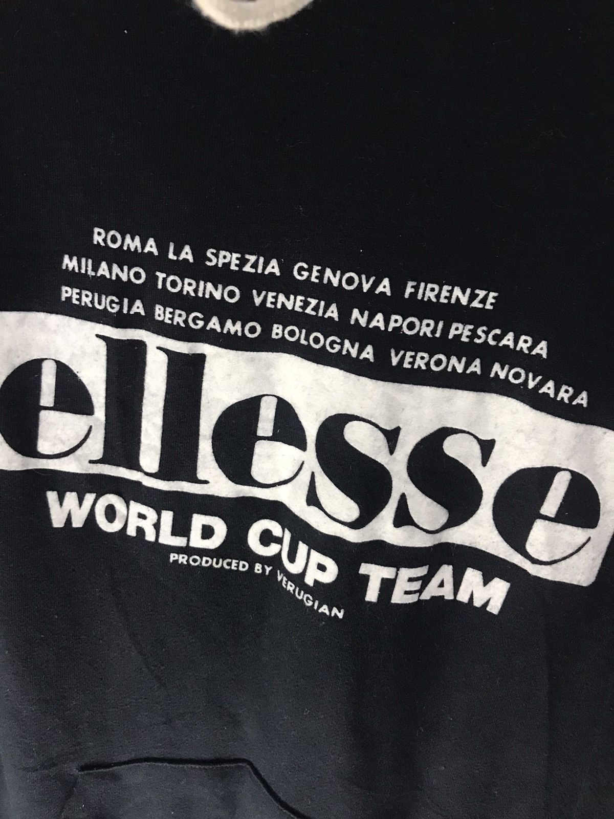 Ellesse × Vintage Vintage hoodie ellesse World Cup team produced by verugian Size US M / EU 48-50 / 2 - 6 Thumbnail