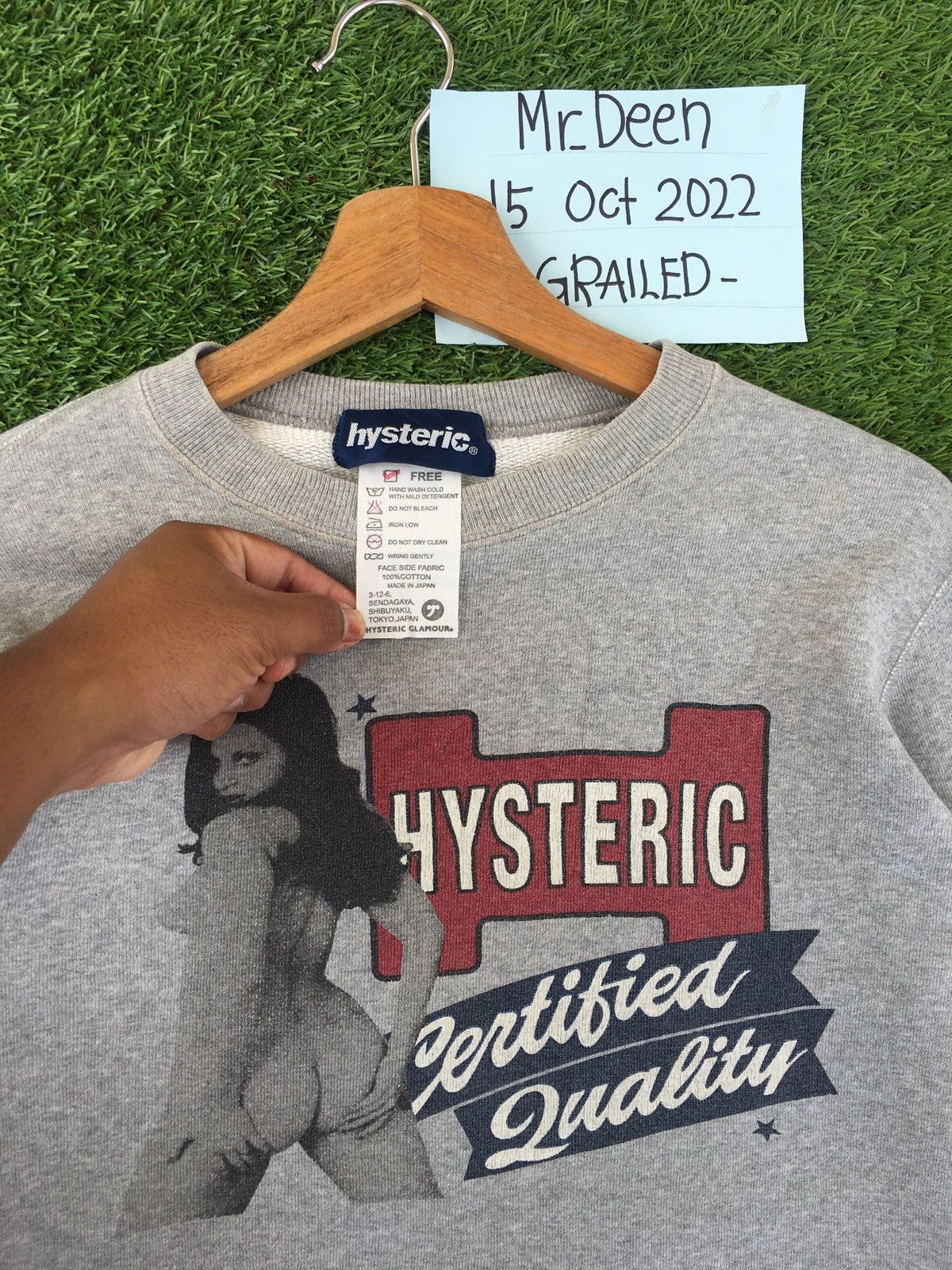 Hysteric Glamour Rare Vintage Hysteric Glamour Certified Quality Sweater Size US S / EU 44-46 / 1 - 8 Thumbnail