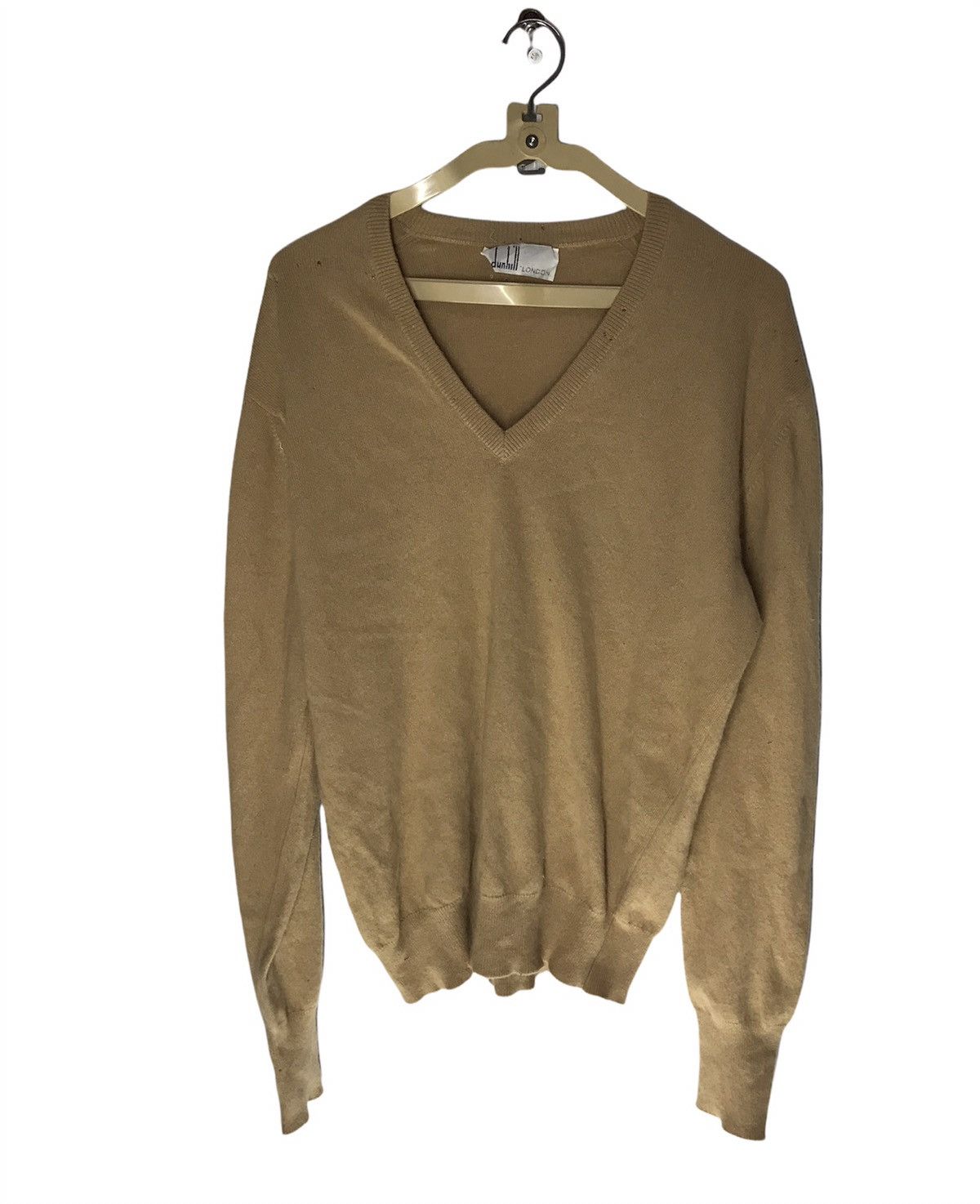 Vintage Vintage wool knitwear vneck dunhill London Size US M / EU 48-50 / 2 - 1 Thumbnail