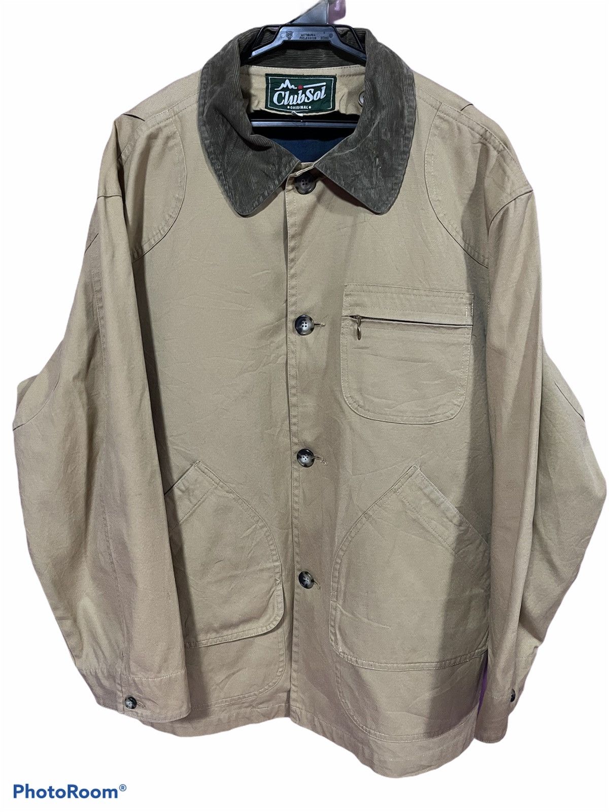 image of Club Sol Yellow Size L Jacket Work Wear Japan, Men's