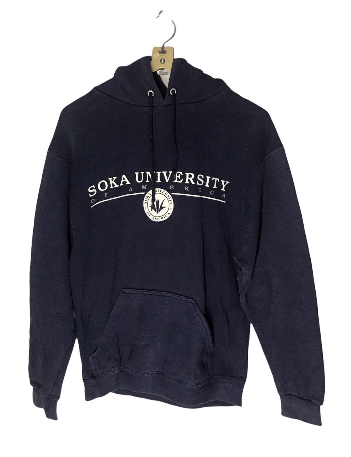 Tultex × Vintage Vintage soka university of American hoodie pullover Size US S / EU 44-46 / 1 - 1 Thumbnail