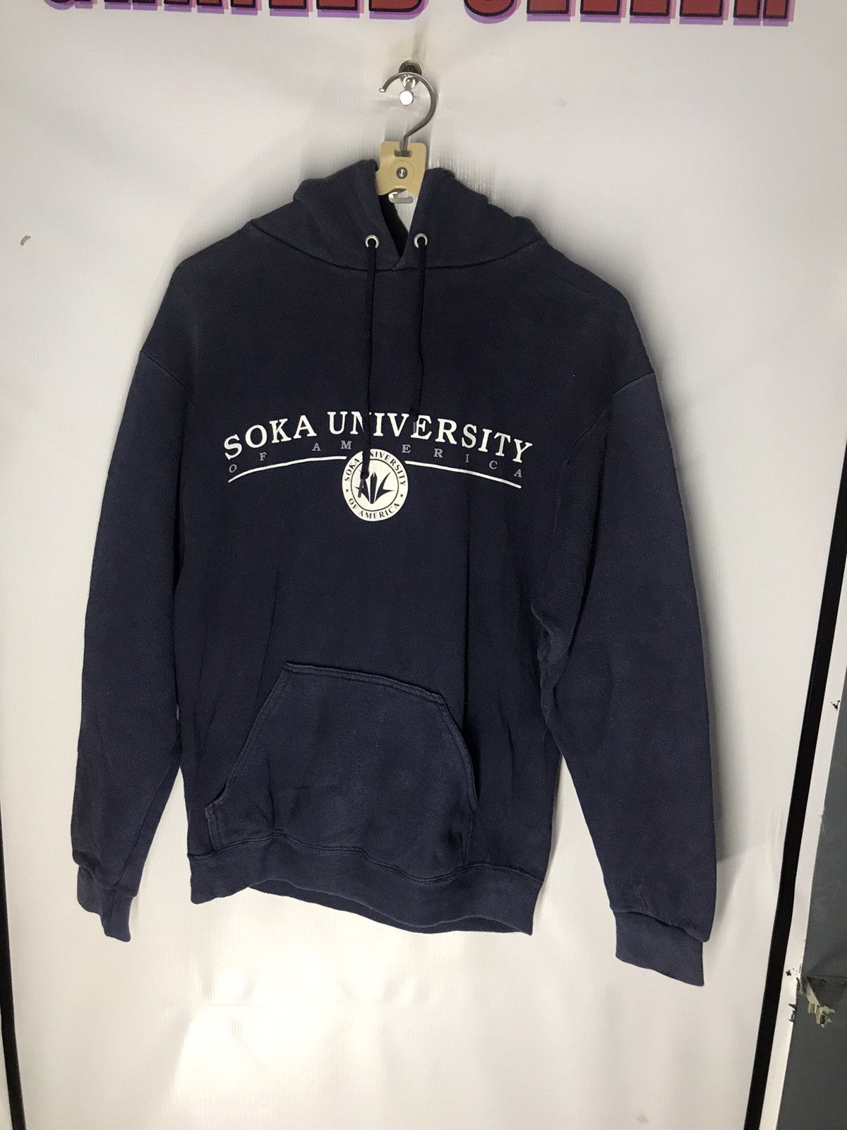 Tultex × Vintage Vintage soka university of American hoodie pullover Size US S / EU 44-46 / 1 - 5 Thumbnail