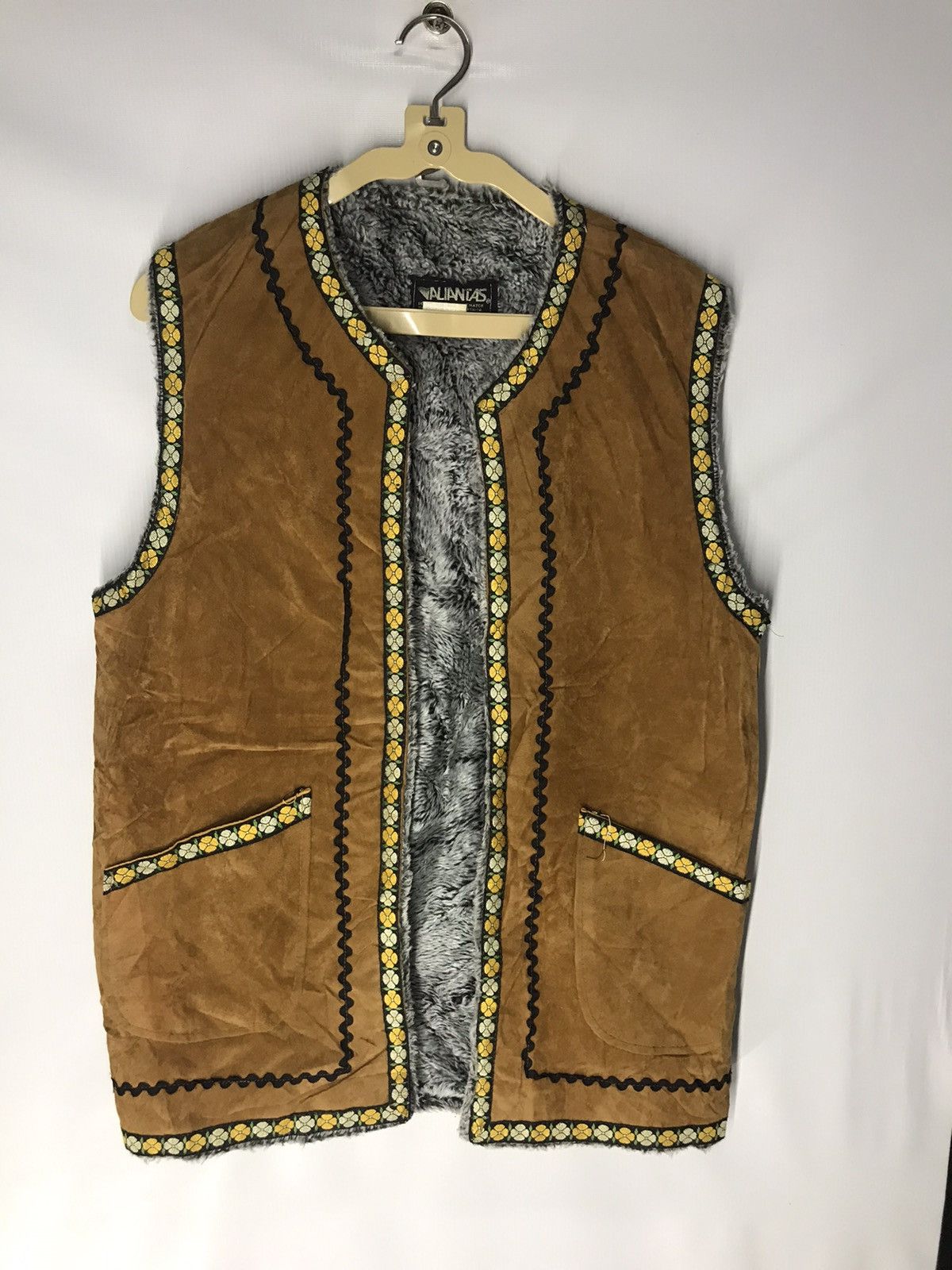 Japanese Brand × Vintage Vest fleece inside by aliantad Size US M / EU 48-50 / 2 - 6 Thumbnail