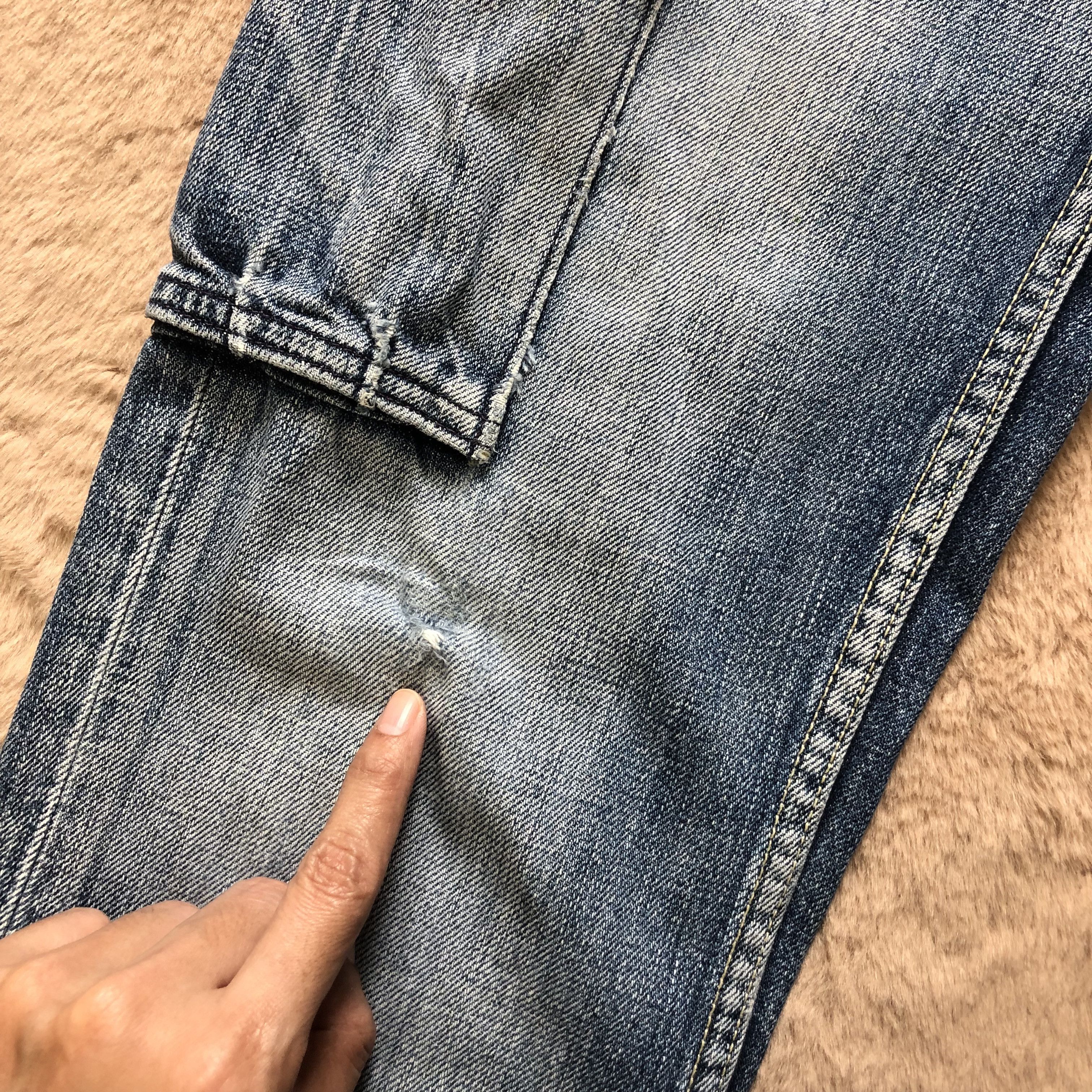 Gap TRASHED GAP CARGO DENIM PANTS #6777-86 Size US 29 - 10 Thumbnail