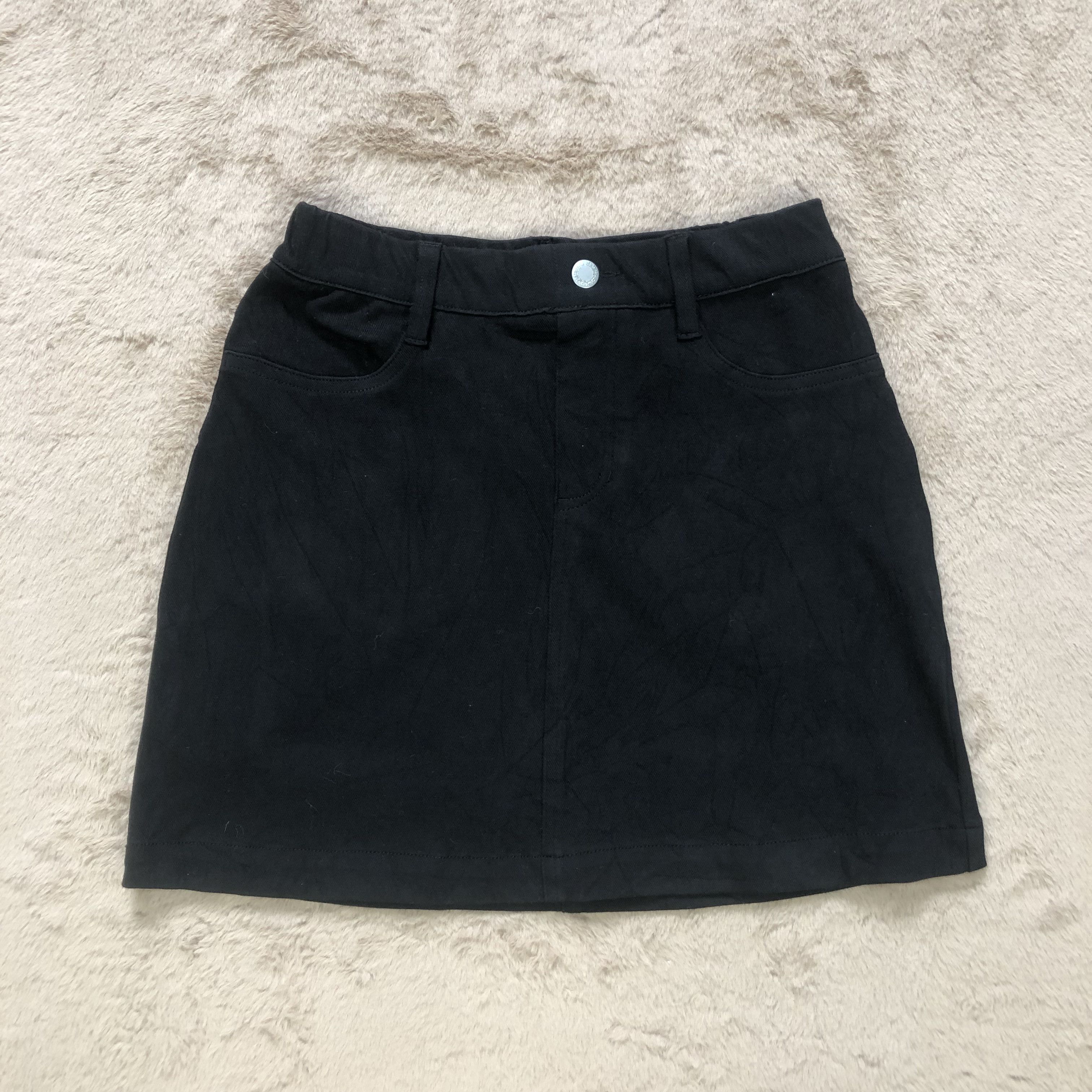 Japanese Brand RAG MACHINE NOBEE DRAWSTRINGS MINI SKIRTS #6782-86 Size 30" / US 8 / IT 44 - 1 Thumbnail