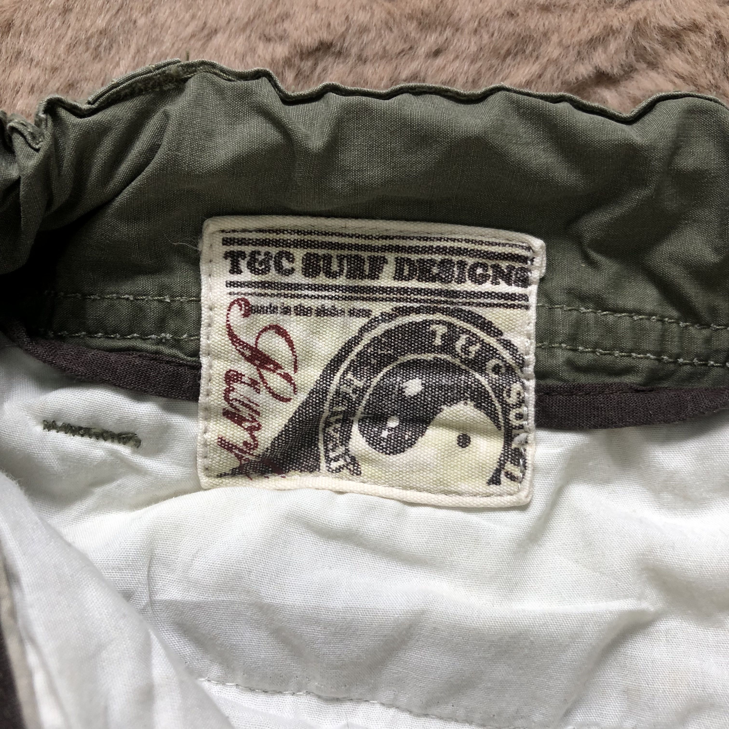 Japanese Brand T&C SURF DESIGN CARGO PANTS #6789-88 Size US 31 - 13 Thumbnail