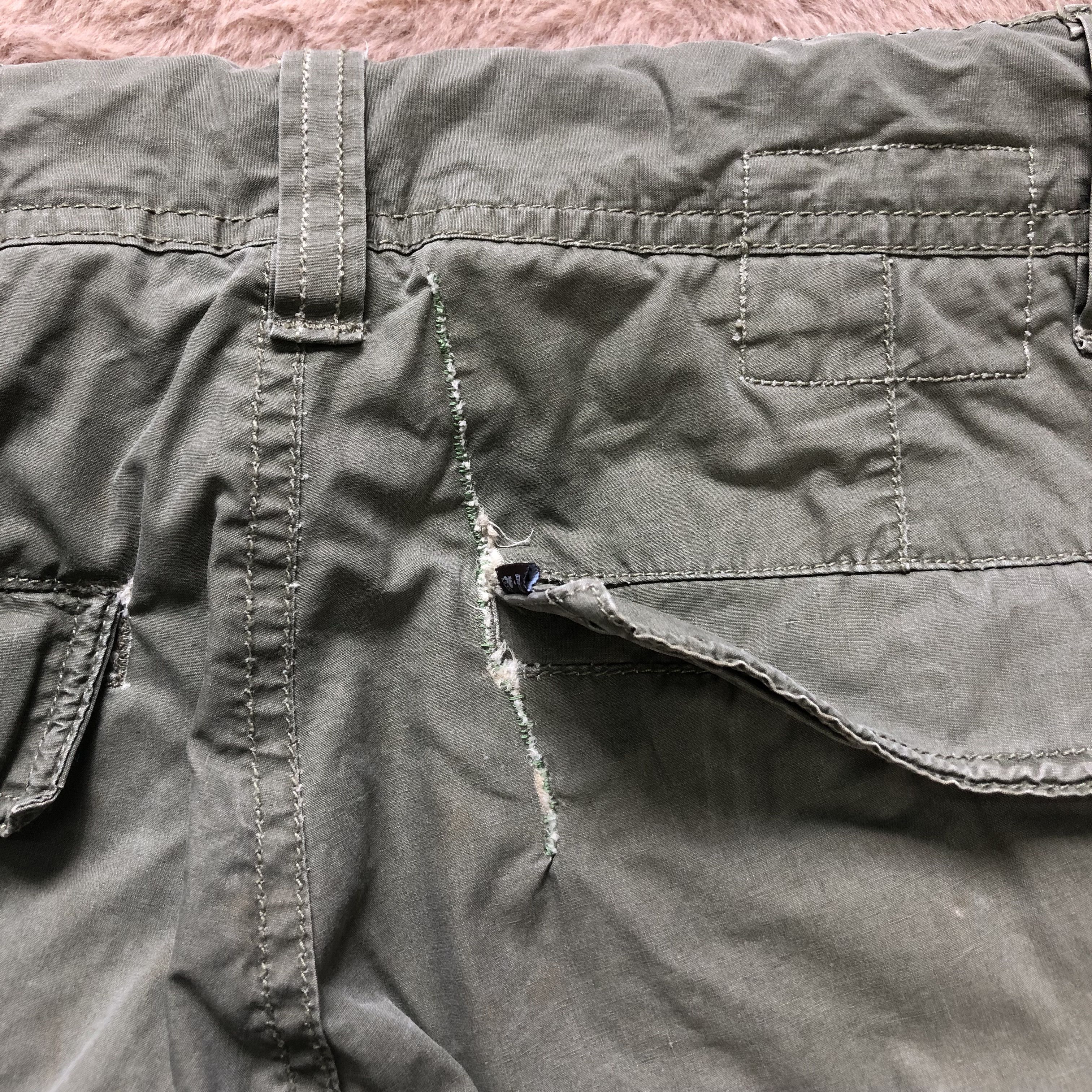 Japanese Brand T&C SURF DESIGN CARGO PANTS #6789-88 Size US 31 - 17 Thumbnail
