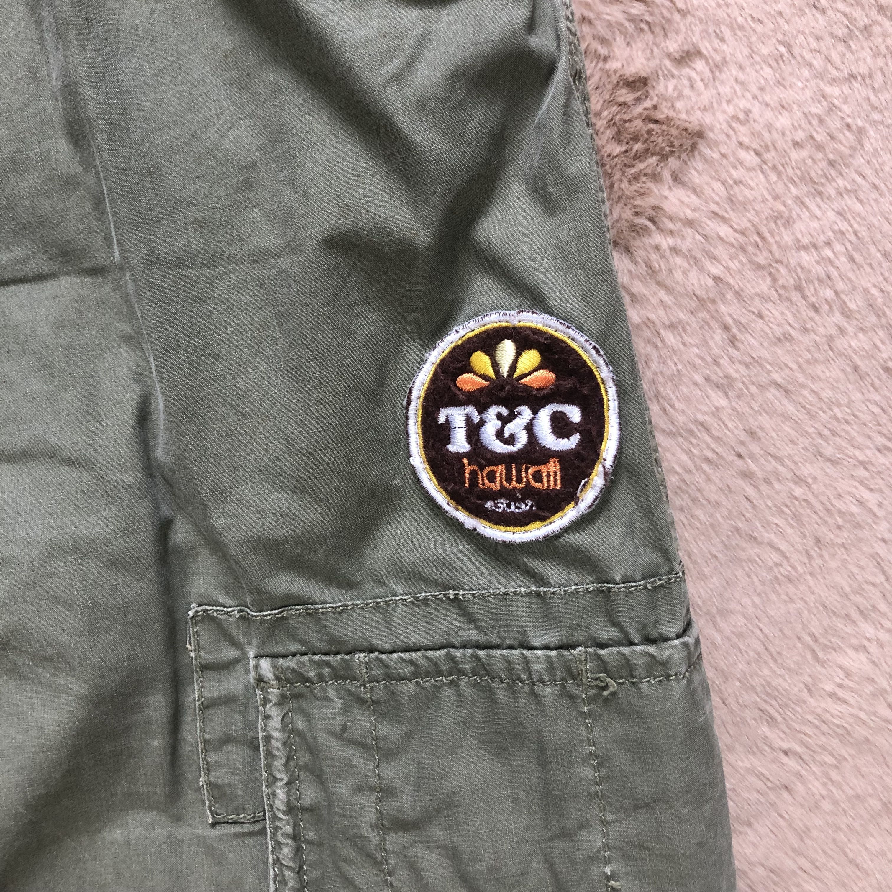 Japanese Brand T&C SURF DESIGN CARGO PANTS #6789-88 Size US 31 - 6 Thumbnail