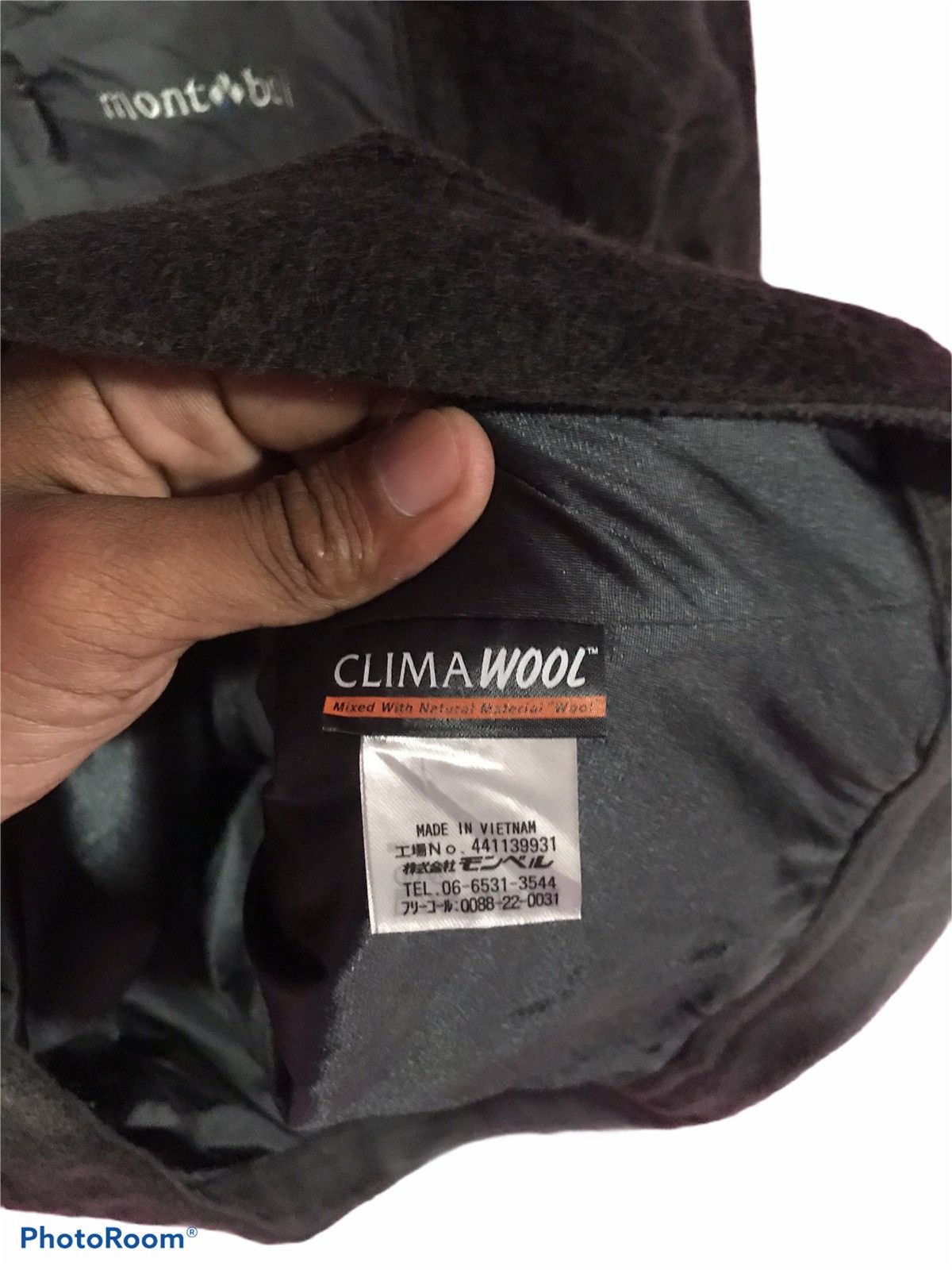 Montbell MONTBELL GREY WOOL SIZE L JACKET Size US L / EU 52-54 / 3 - 4 Thumbnail