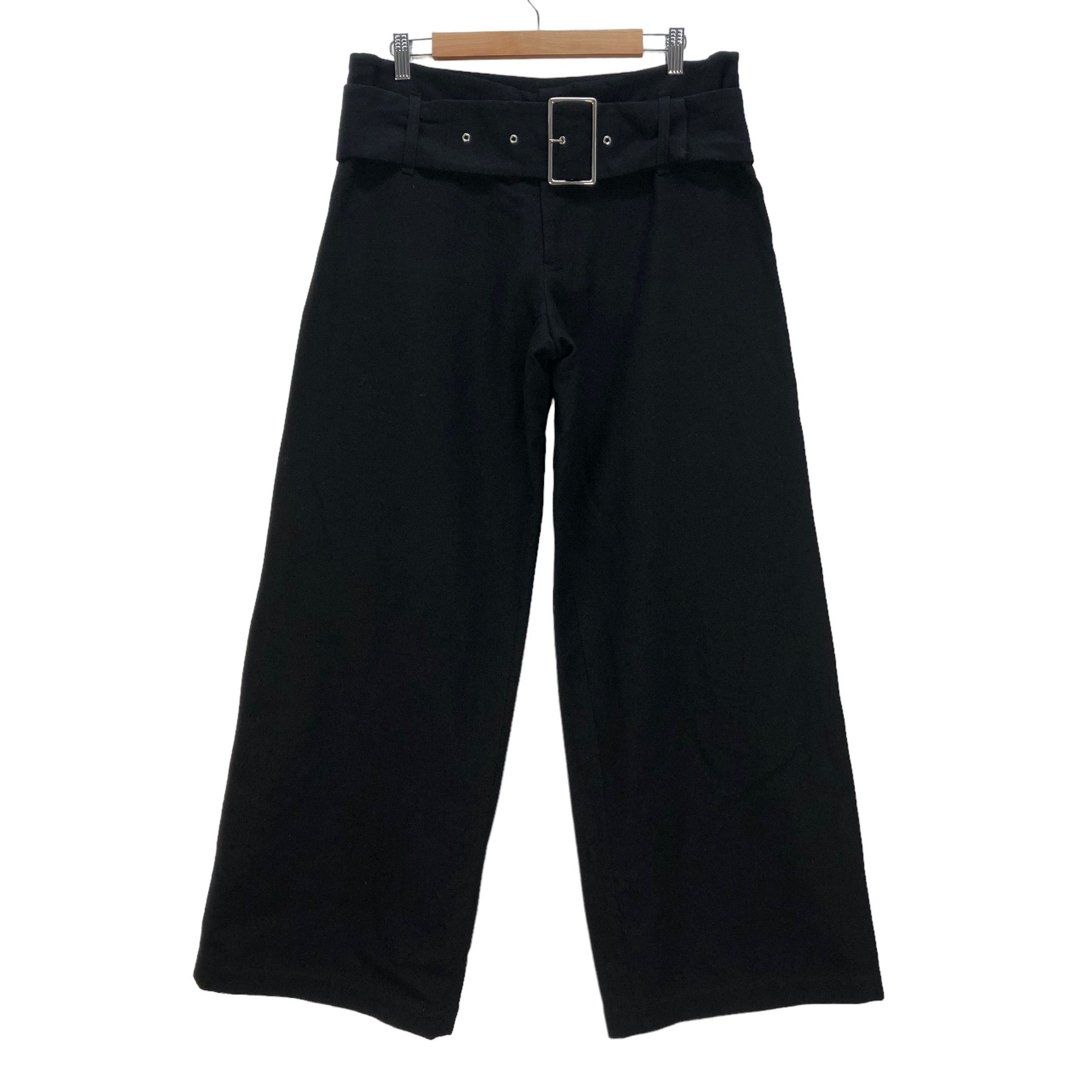 Yohji Yamamoto 2018 S/S Y's YOHJI YAMAMOTO BELTED TROUSERS / PANTS #6818-89 Size US 34 / EU 50 - 1 Thumbnail