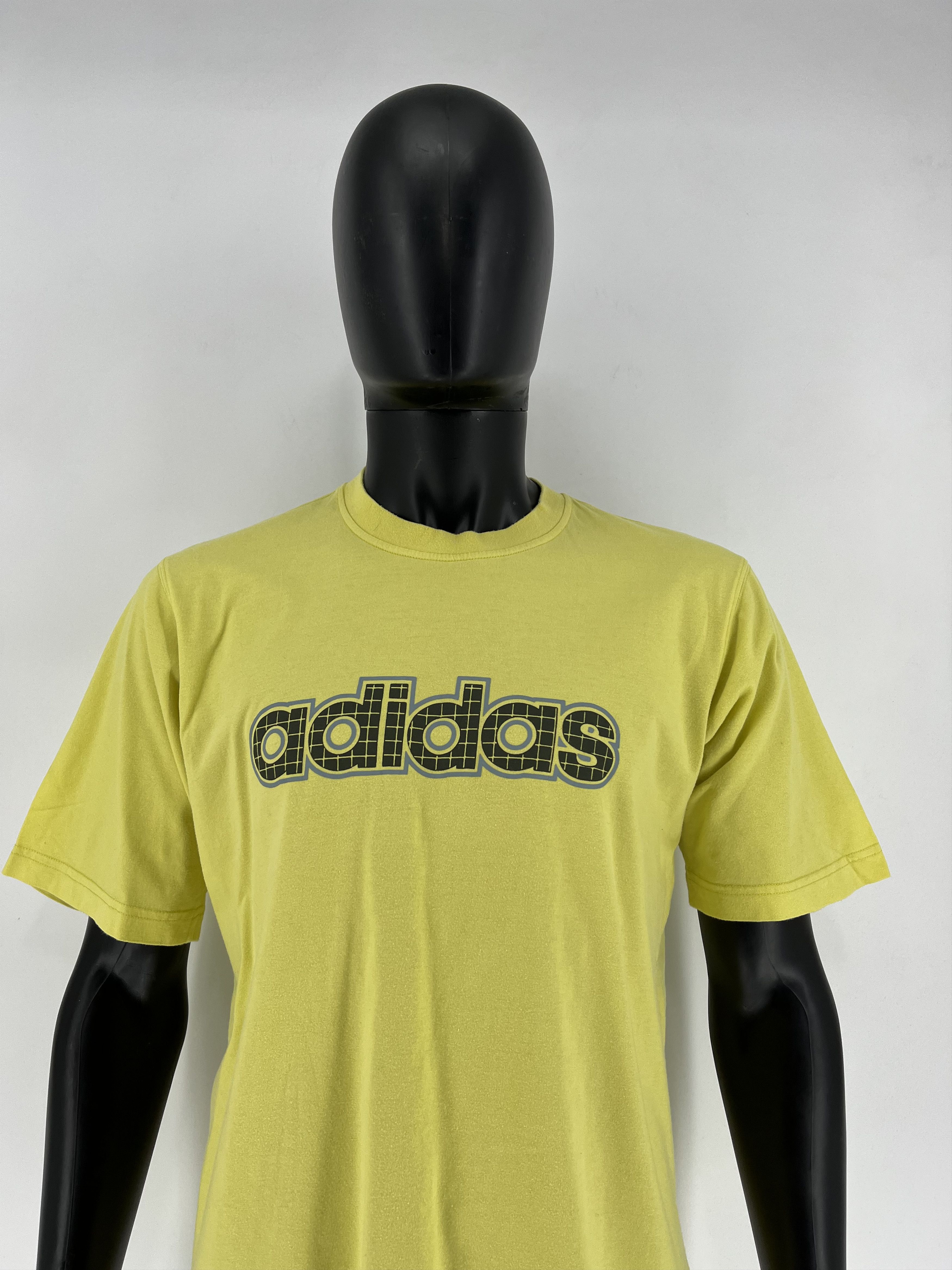 Adidas × Vintage Vintage 90s Adidas Logo Tee Streetwear Size US M / EU 48-50 / 2 - 6 Thumbnail
