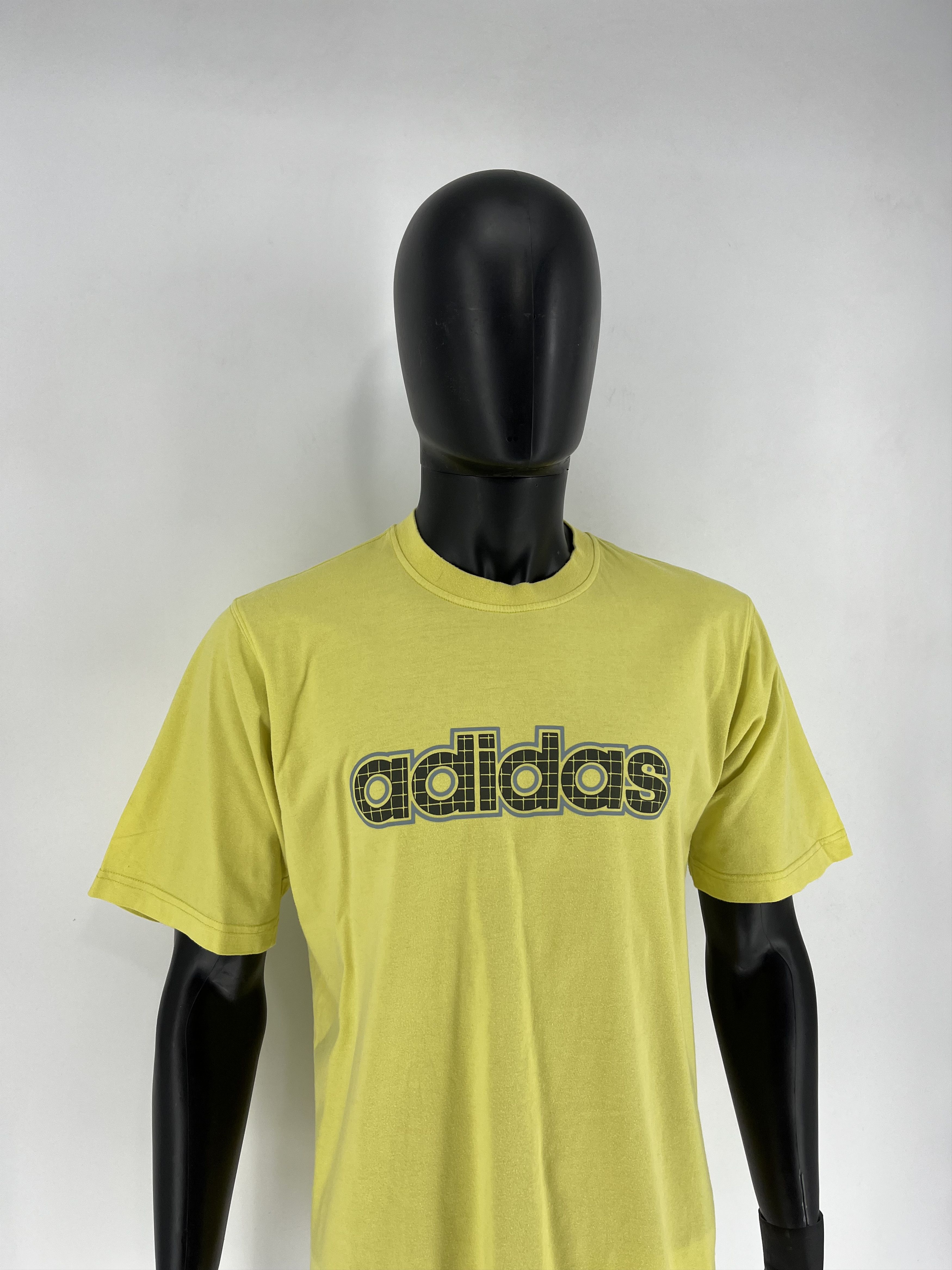 Adidas × Vintage Vintage 90s Adidas Logo Tee Streetwear Size US M / EU 48-50 / 2 - 3 Thumbnail