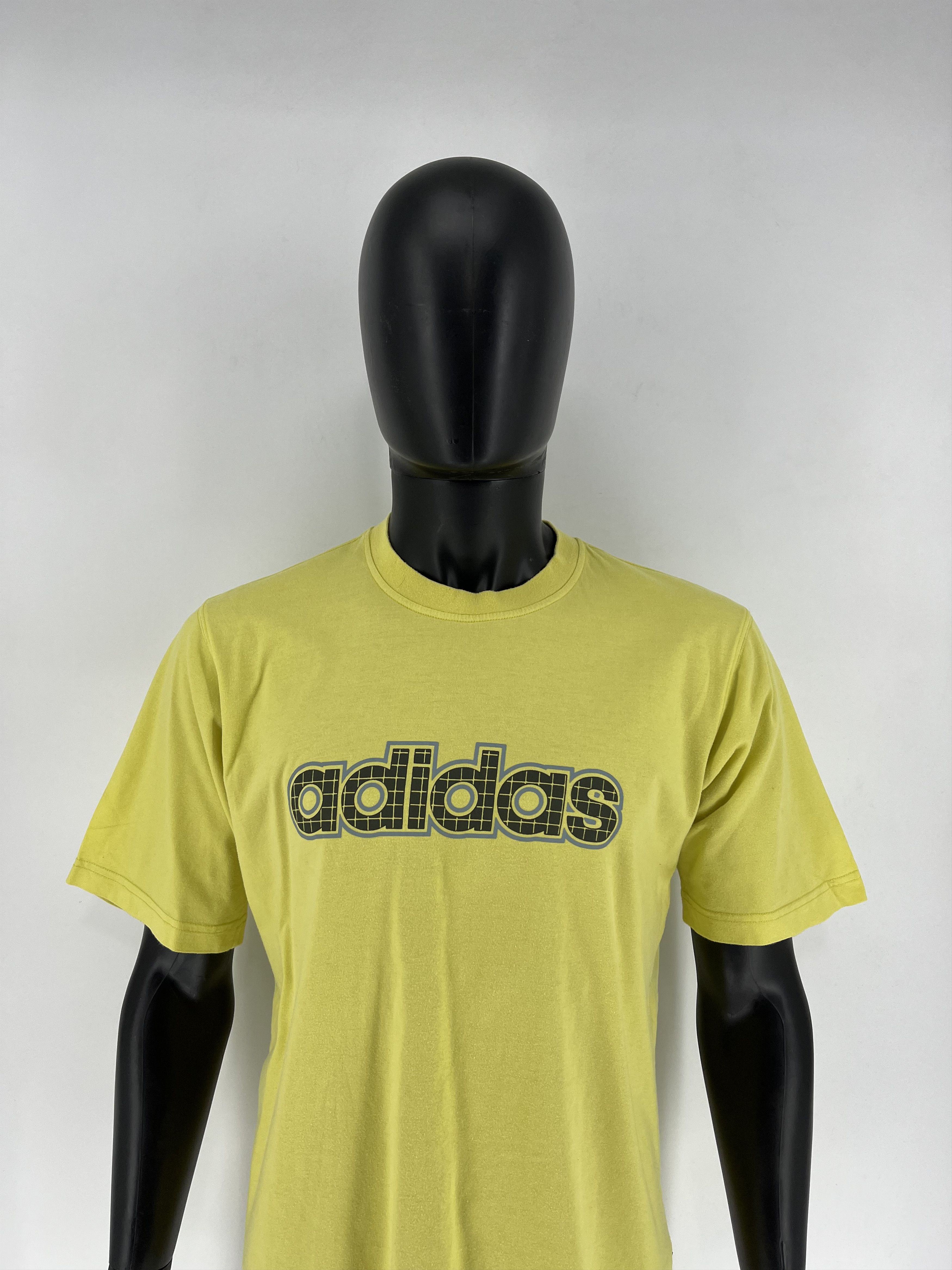 Adidas × Vintage Vintage 90s Adidas Logo Tee Streetwear Size US M / EU 48-50 / 2 - 1 Thumbnail