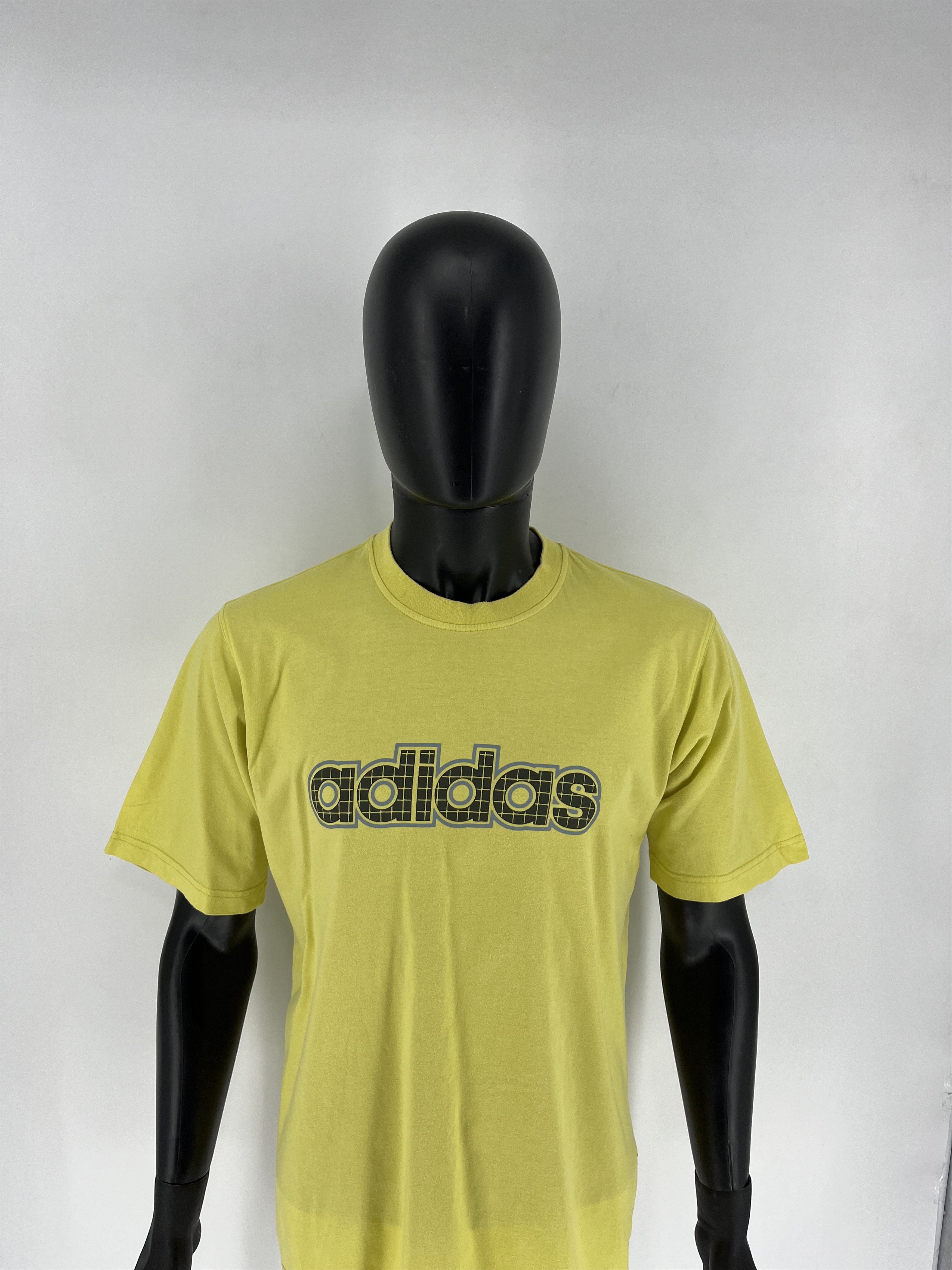 Adidas × Vintage Vintage 90s Adidas Logo Tee Streetwear Size US M / EU 48-50 / 2 - 5 Thumbnail