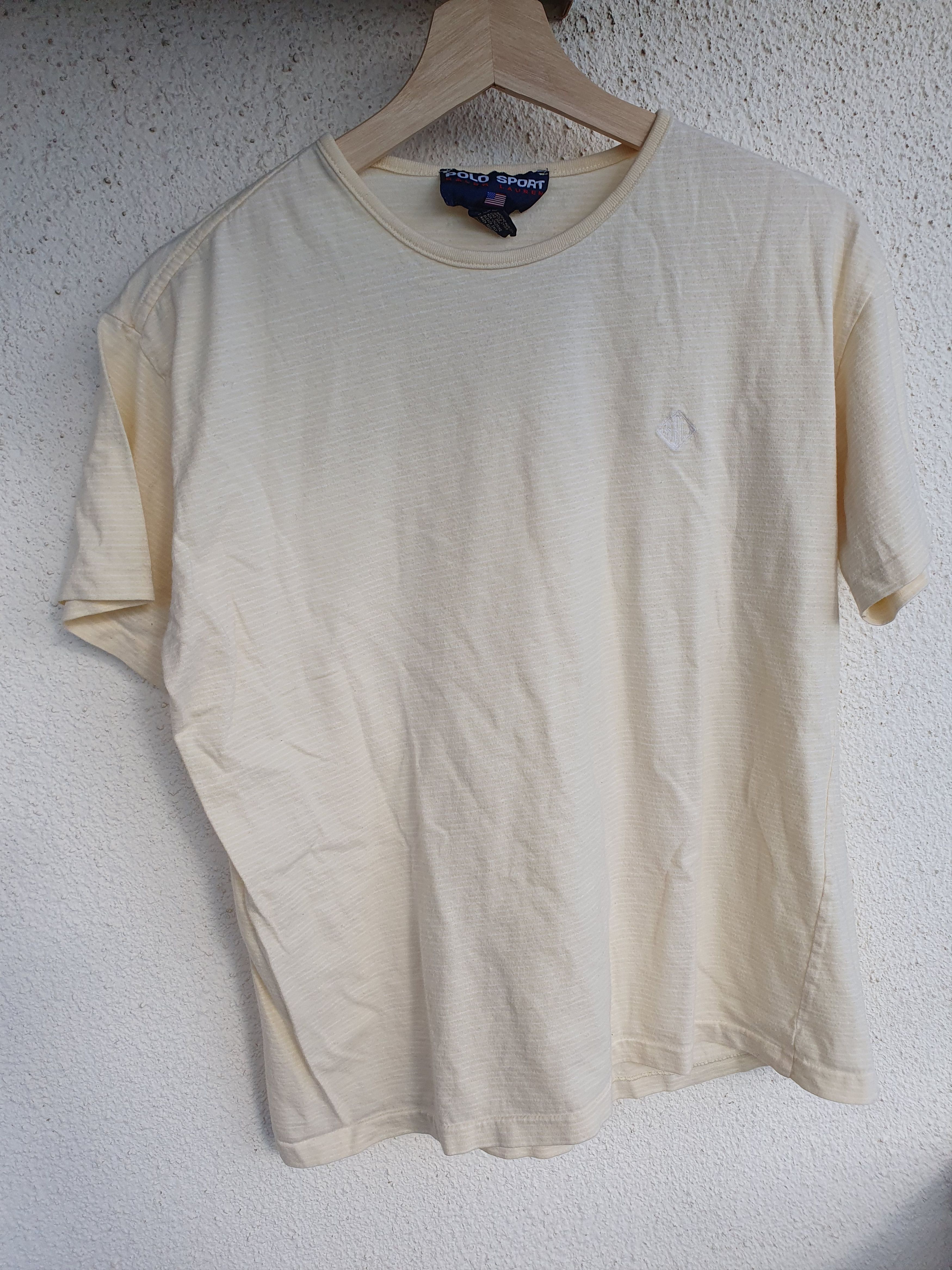 Polo Ralph Lauren Polo Sport Ralph Lauren Vtg Single Stitch stripe tee sz M Size US M / EU 48-50 / 2 - 10 Thumbnail