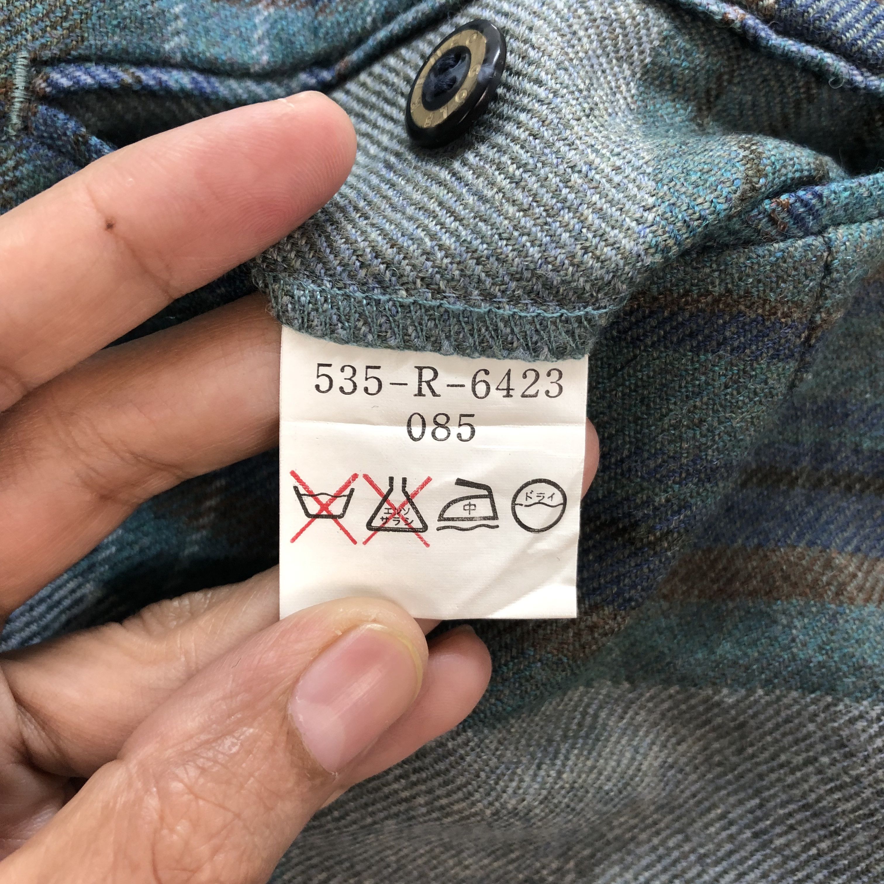 Kenzo ARCHIVES KENZO GOLF TARTAN WOOL TROUSERS #6816-89 Size US 32 / EU 48 - 9 Thumbnail