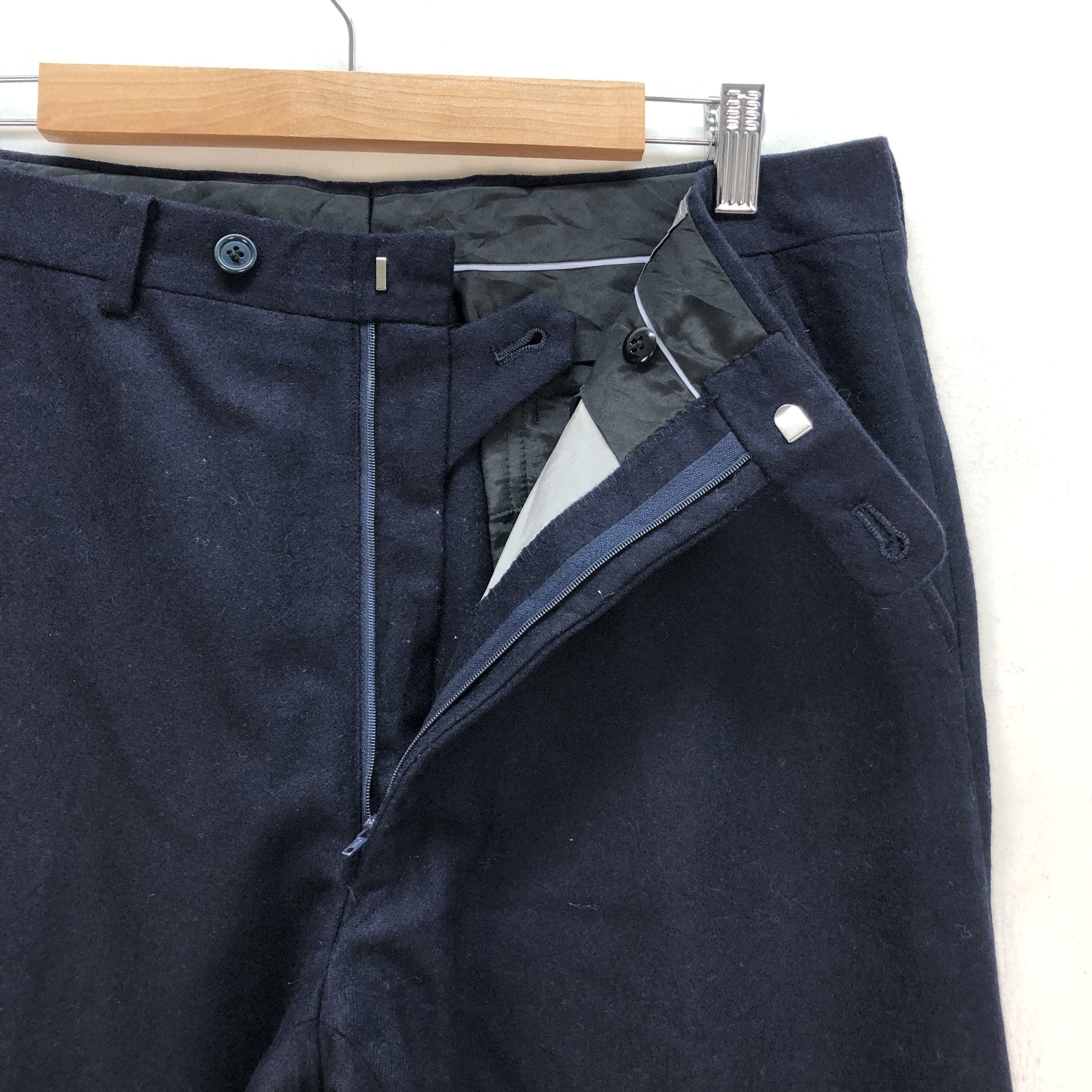 Christian Dior Monsieur CHRISTIAN DIOR MONSIEUR WOOL TROUSERS #6812-89 Size US 33 - 4 Thumbnail
