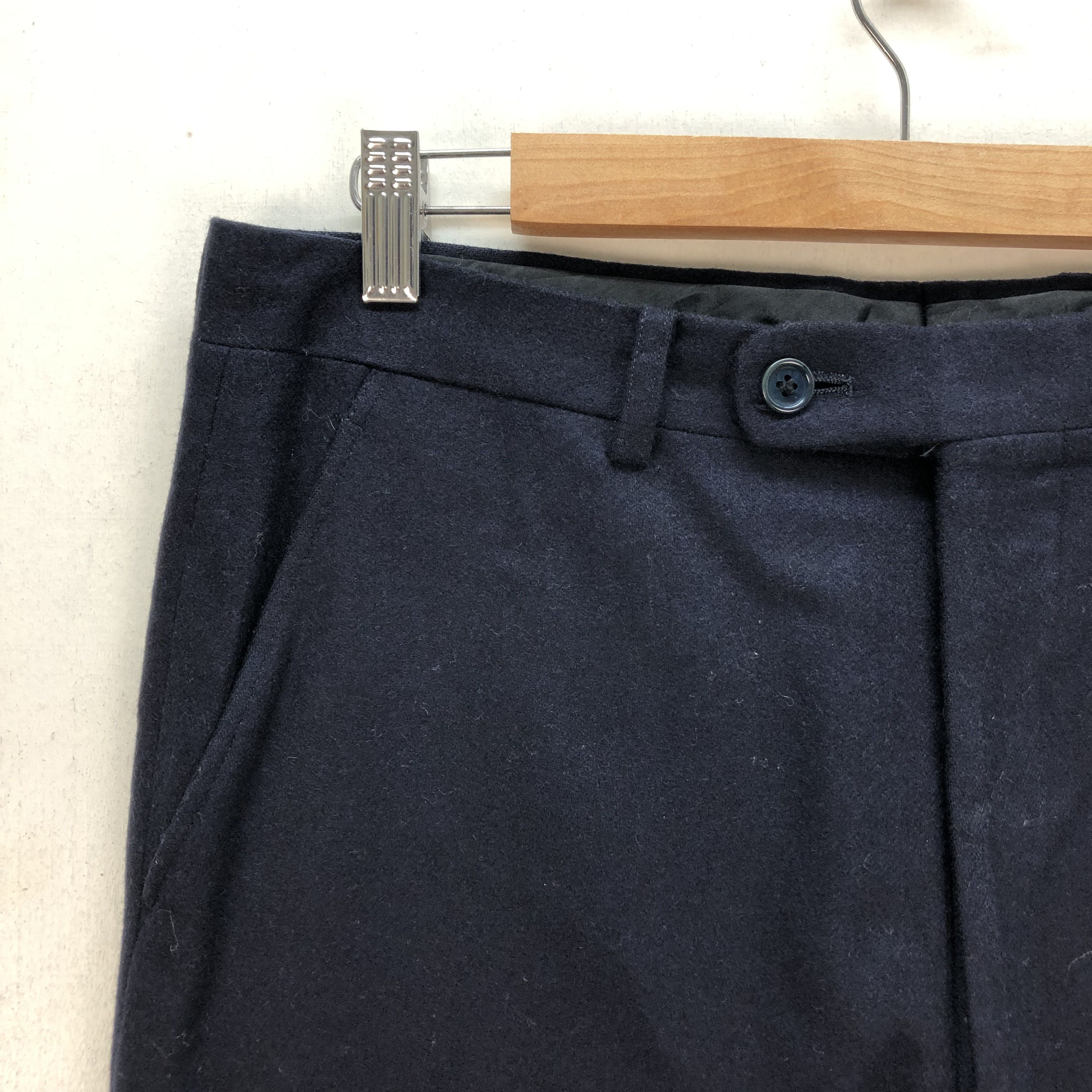Christian Dior Monsieur CHRISTIAN DIOR MONSIEUR WOOL TROUSERS #6812-89 Size US 33 - 3 Thumbnail