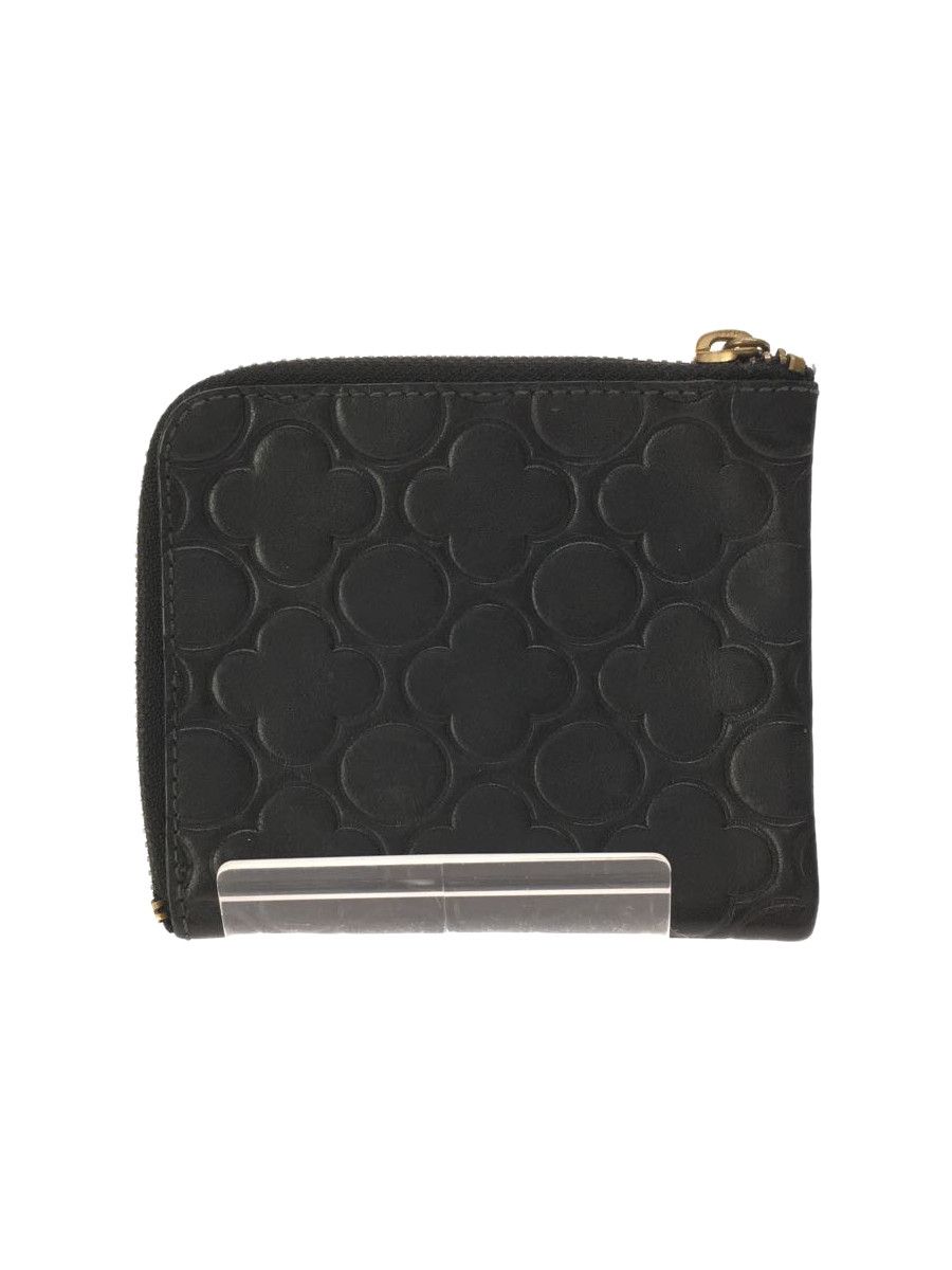 Wallets Black L-shaped Zipper Leather