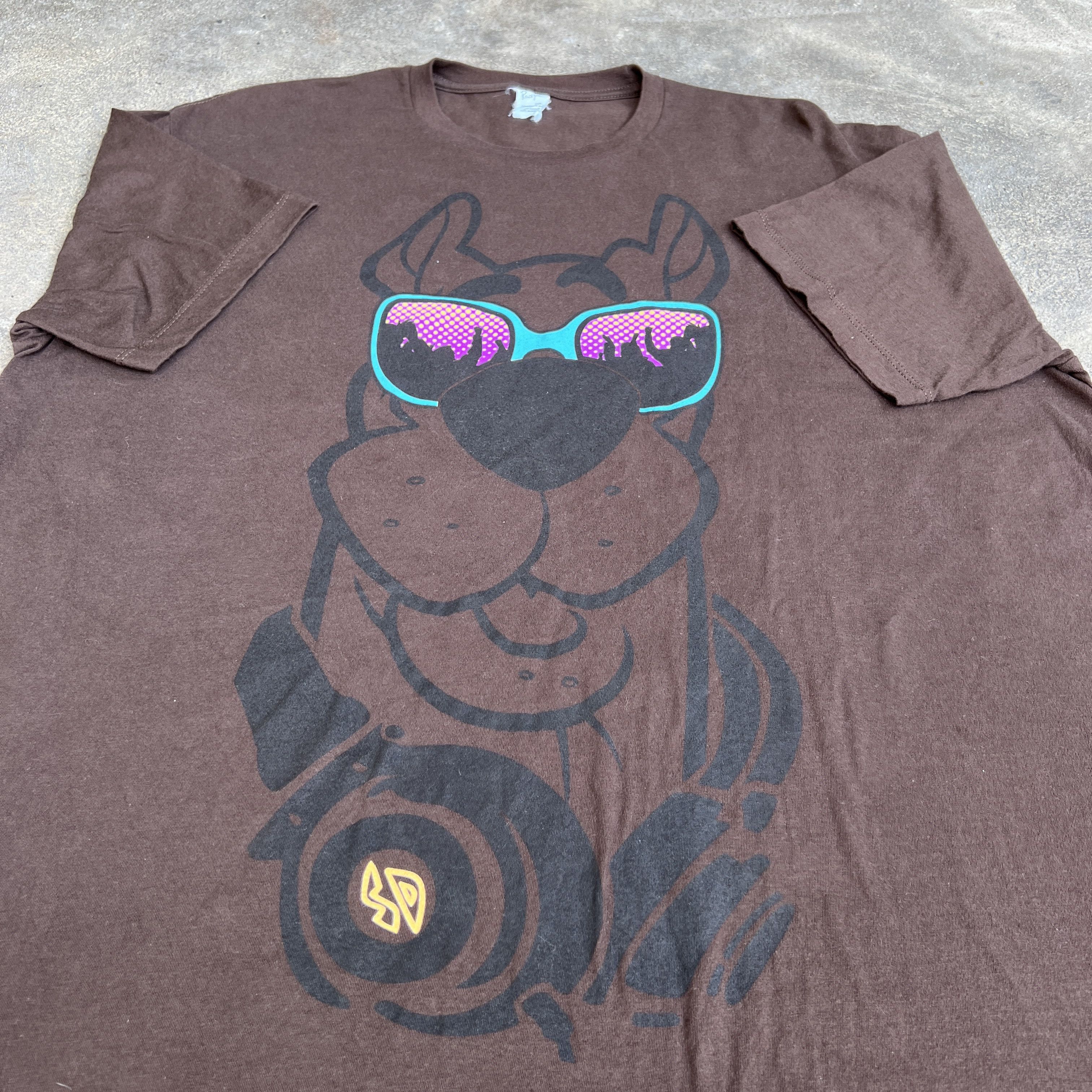 Scooby-Doo Cartoon Promo Tee Shirt 2XL oversized