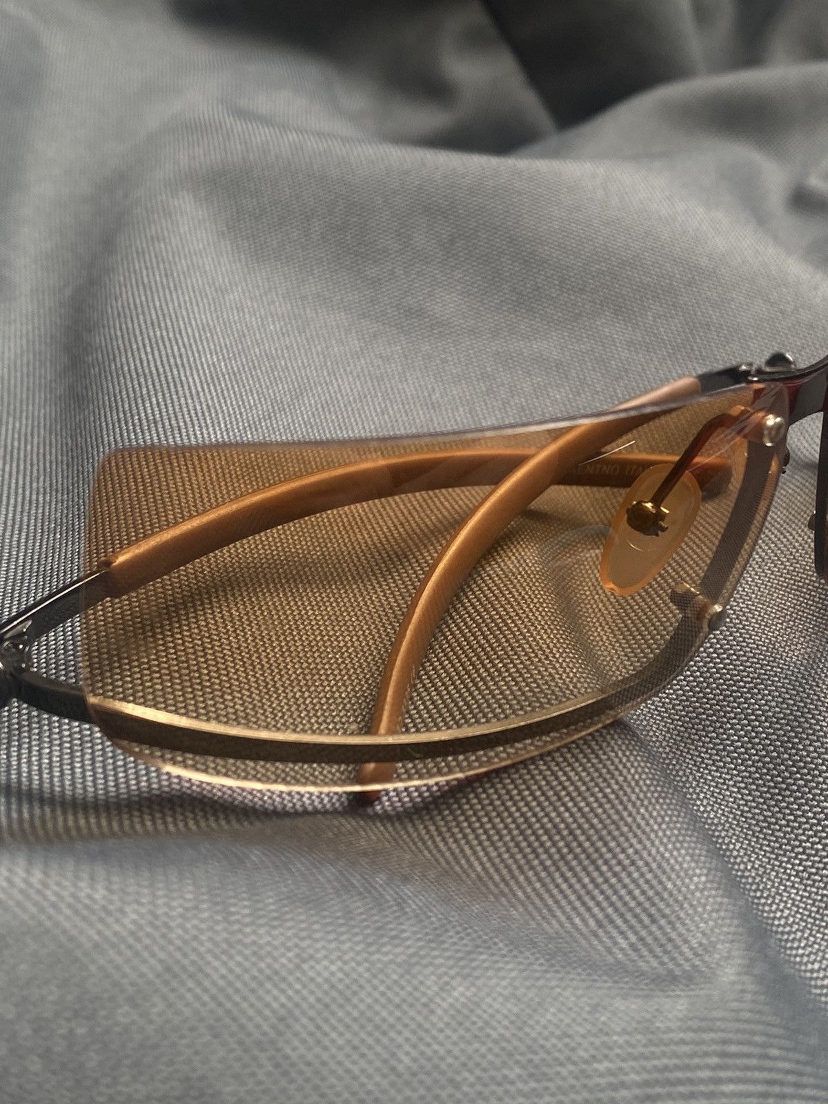 Valentino × Vintage Vintage Valentino Y2k Hype Style Sunglasses Size ONE SIZE - 18 Thumbnail
