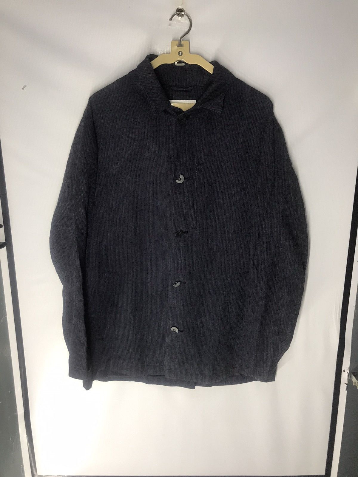 Cerruti 1881 × Vintage Cerruti 1881 shapes button up jacket Size US L / EU 52-54 / 3 - 4 Thumbnail