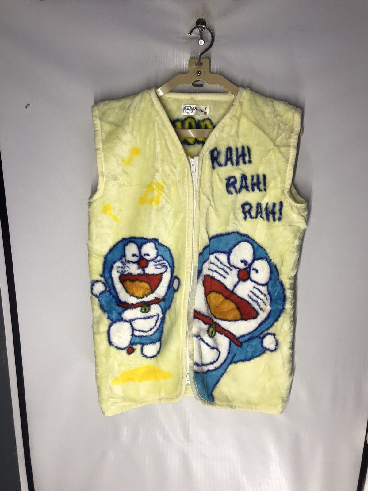 Japanese Brand Doraemon fleece sleeveless zipper jacket Size US M / EU 48-50 / 2 - 6 Thumbnail