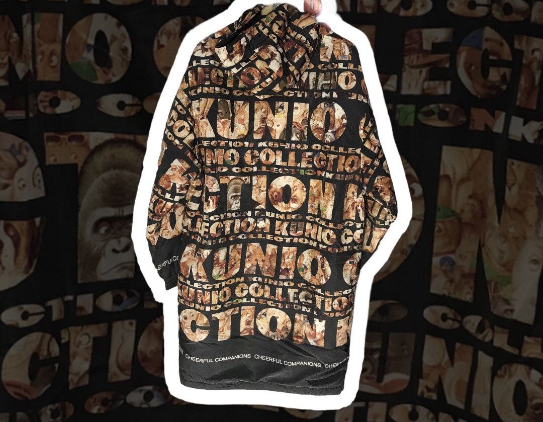 Japanese Brand Kanio collection fullprint long jacket with hoodie Size US L / EU 52-54 / 3 - 2 Thumbnail