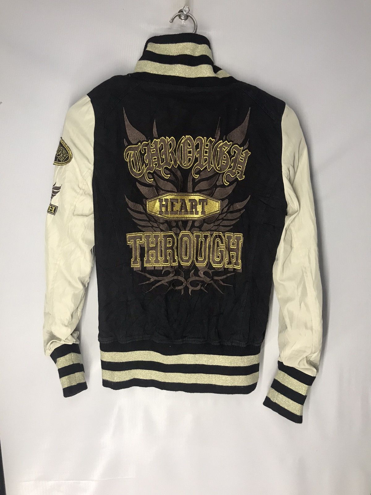Other Through zipper jacket with patches Size US XS / EU 42 / 0 - 7 Thumbnail