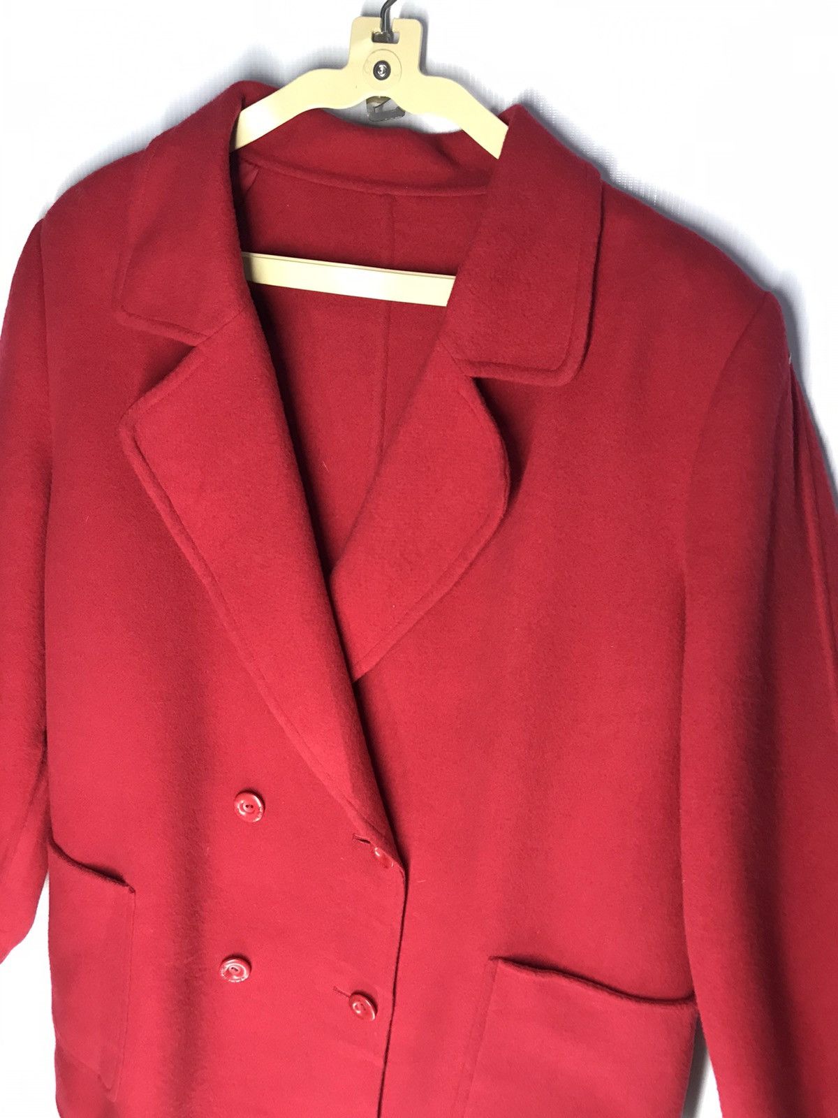 Burberry Burberry red wool jacket Size US M / EU 48-50 / 2 - 8 Thumbnail