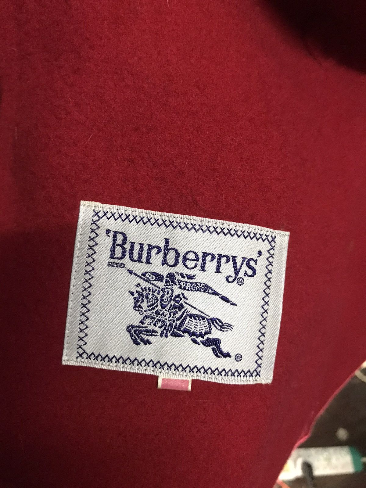 Burberry Burberry red wool jacket Size US M / EU 48-50 / 2 - 3 Thumbnail