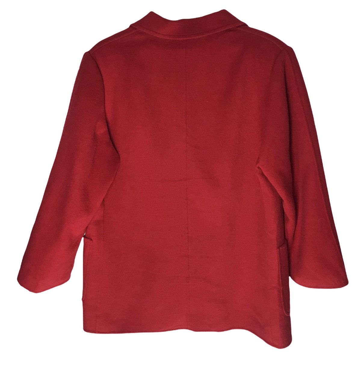 Burberry Burberry red wool jacket Size US M / EU 48-50 / 2 - 2 Thumbnail