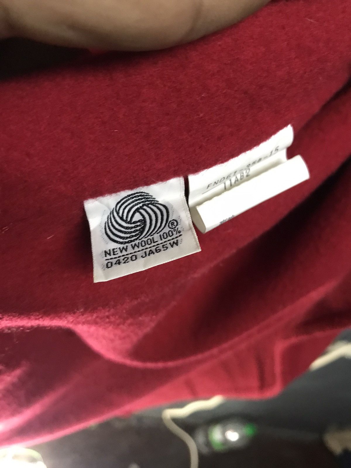 Burberry Burberry red wool jacket Size US M / EU 48-50 / 2 - 4 Thumbnail