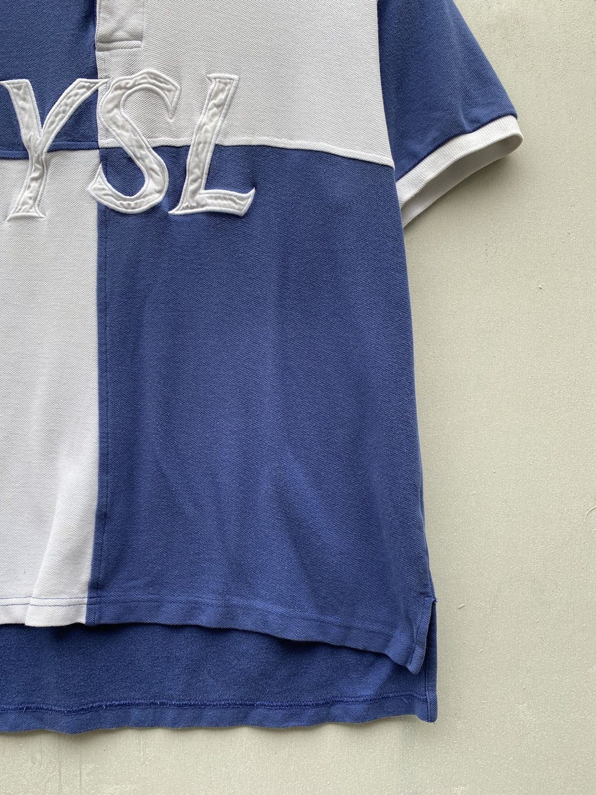 Vintage Vintage YSL Yves Saint Laurent T-Shirt 90s Big Logo Size US M / EU 48-50 / 2 - 5 Thumbnail
