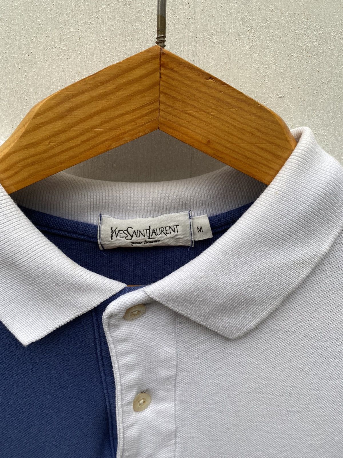 Vintage Vintage YSL Yves Saint Laurent T-Shirt 90s Big Logo Size US M / EU 48-50 / 2 - 7 Thumbnail