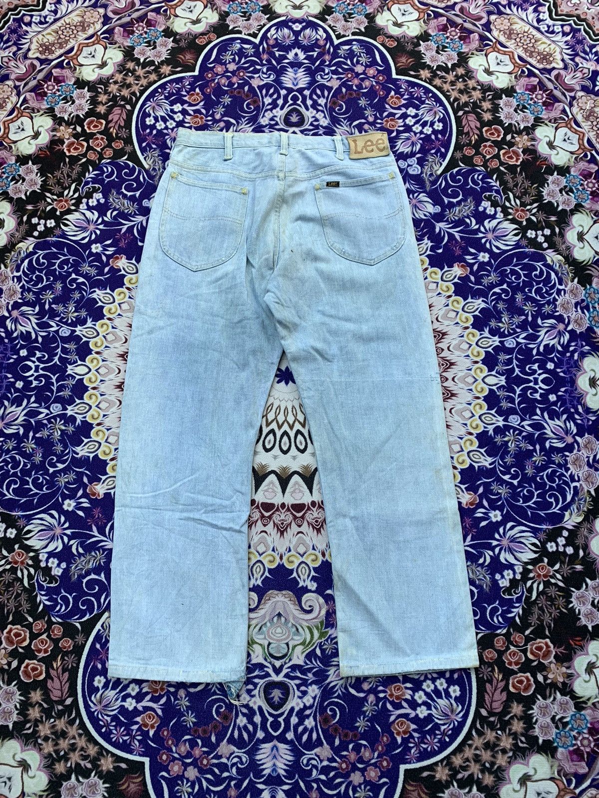 Lee Vintage Lee Distressed Denim Size US 32 / EU 48 - 10 Thumbnail