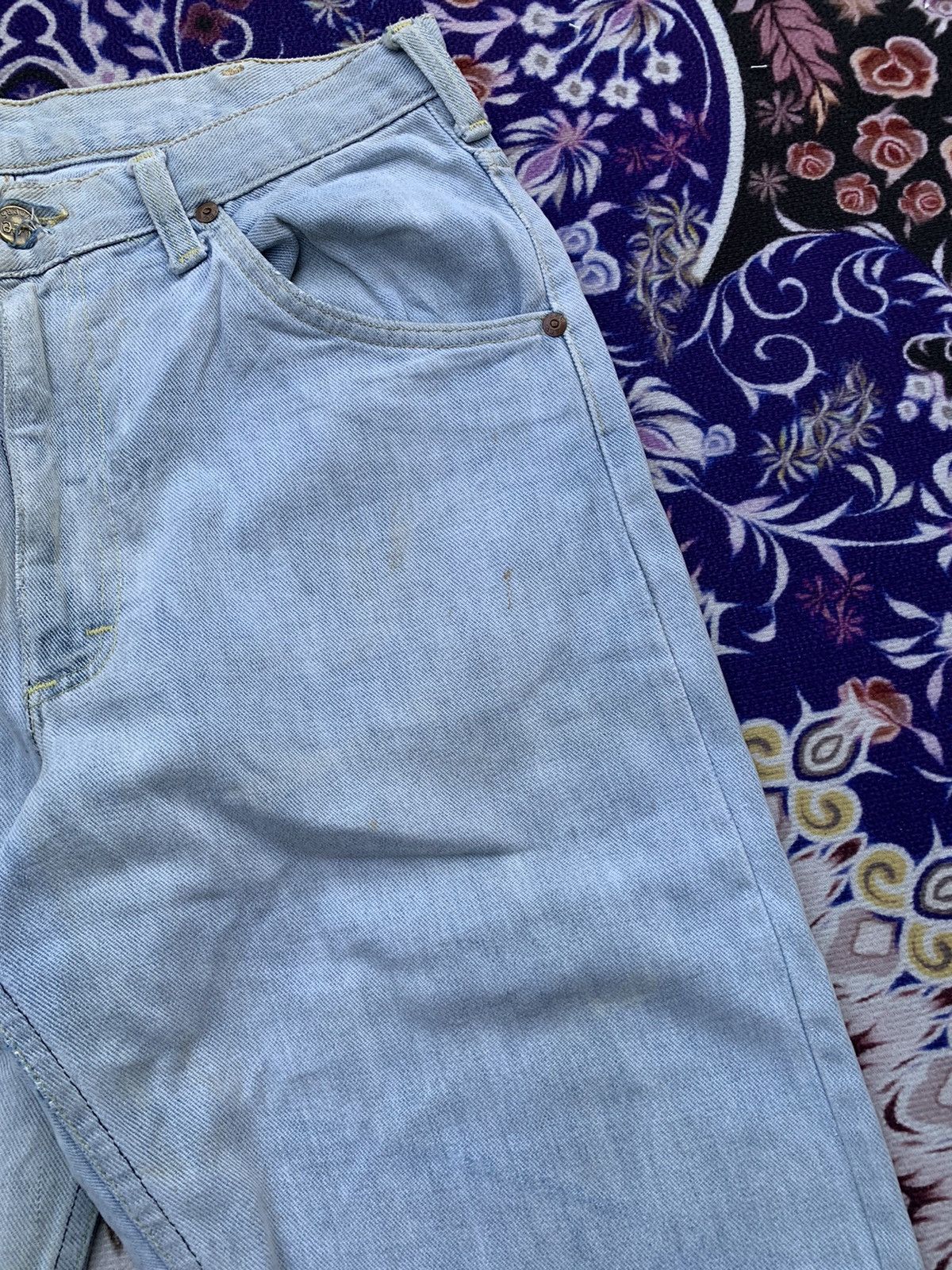 Lee Vintage Lee Distressed Denim Size US 32 / EU 48 - 6 Thumbnail
