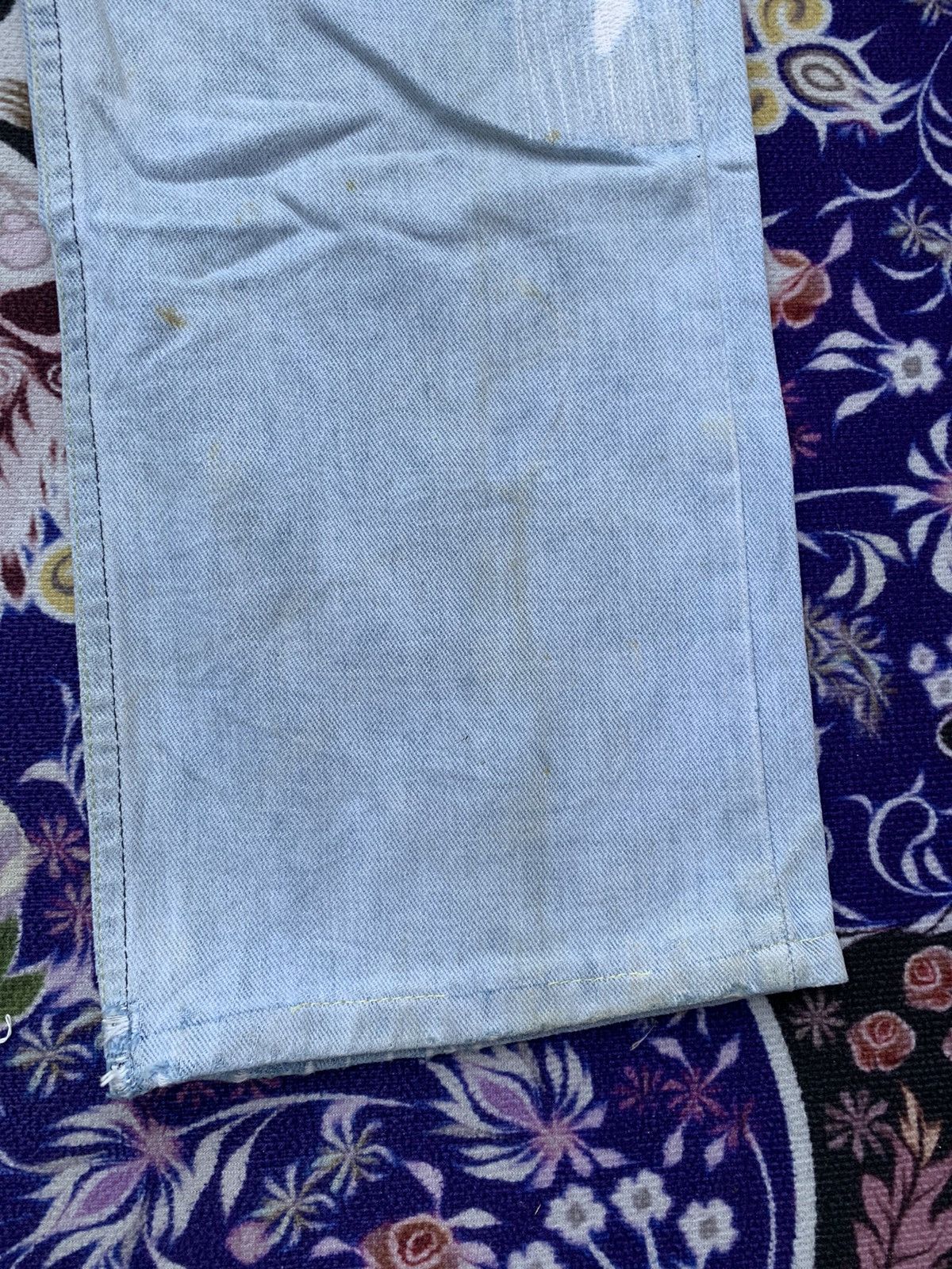 Lee Vintage Lee Distressed Denim Size US 32 / EU 48 - 2 Thumbnail