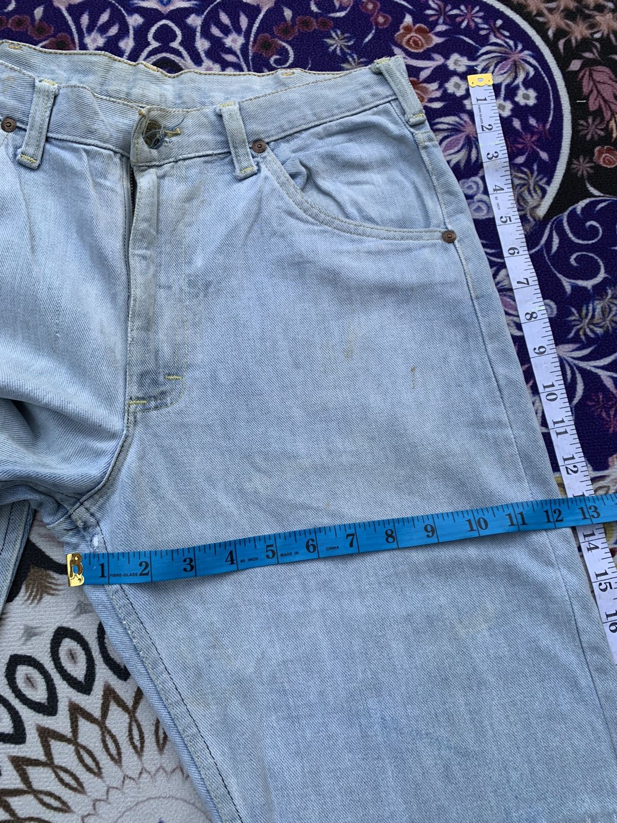 Lee Vintage Lee Distressed Denim Size US 32 / EU 48 - 17 Thumbnail