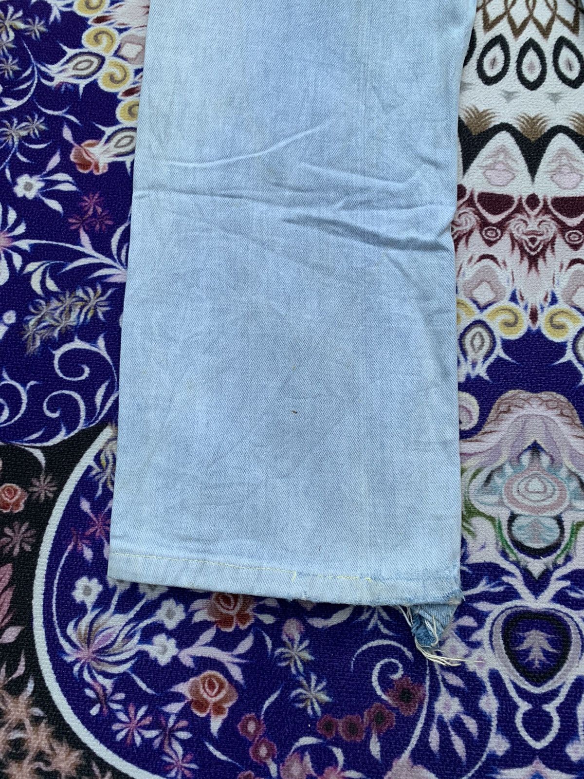 Lee Vintage Lee Distressed Denim Size US 32 / EU 48 - 12 Thumbnail