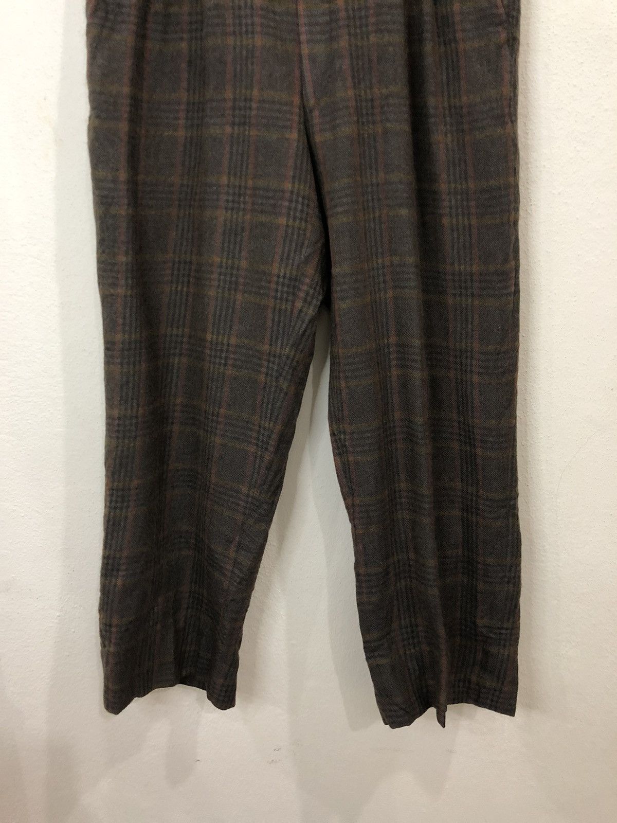 Vintage Vintage Plaid Tartan Wool Pant Size US 30 / EU 46 - 4 Thumbnail