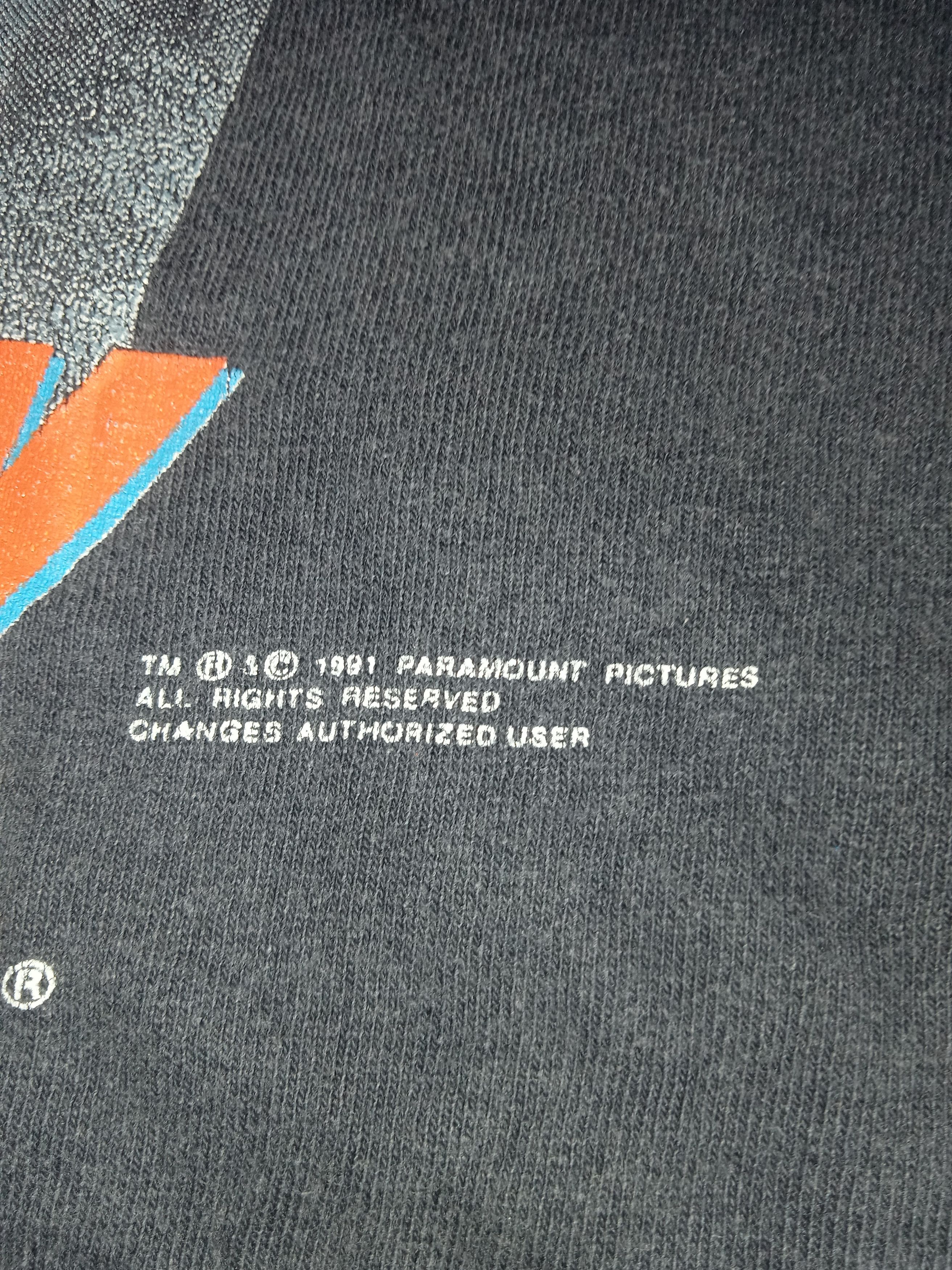 Vintage Vintage 90s Star Trek 1991 T-Shirt Size US M / EU 48-50 / 2 - 4 Thumbnail
