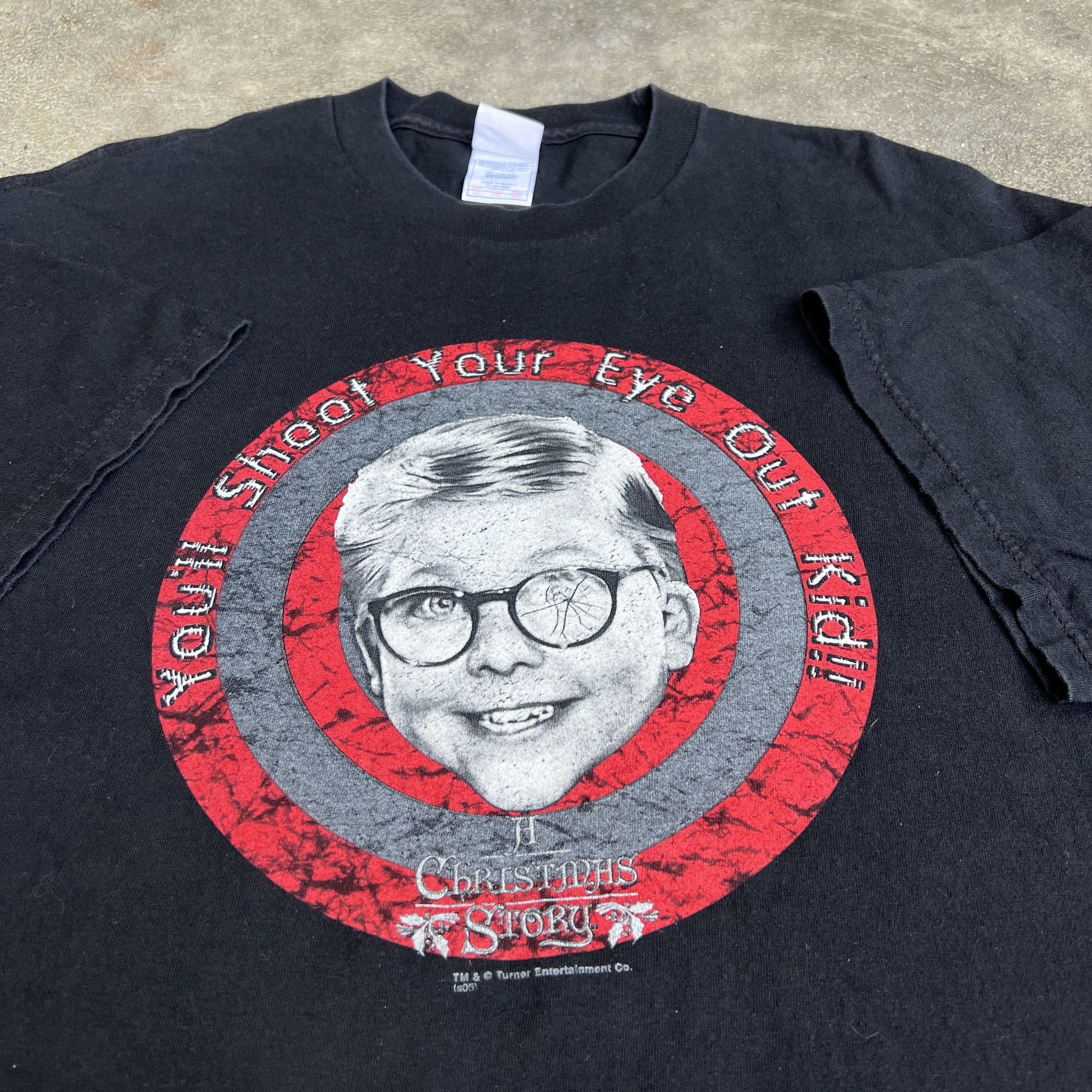 Vintage Vintage Y2K A CHRISTMAS STORY Movie Series Promo Tee Size US XL / EU 56 / 4 - 1 Thumbnail